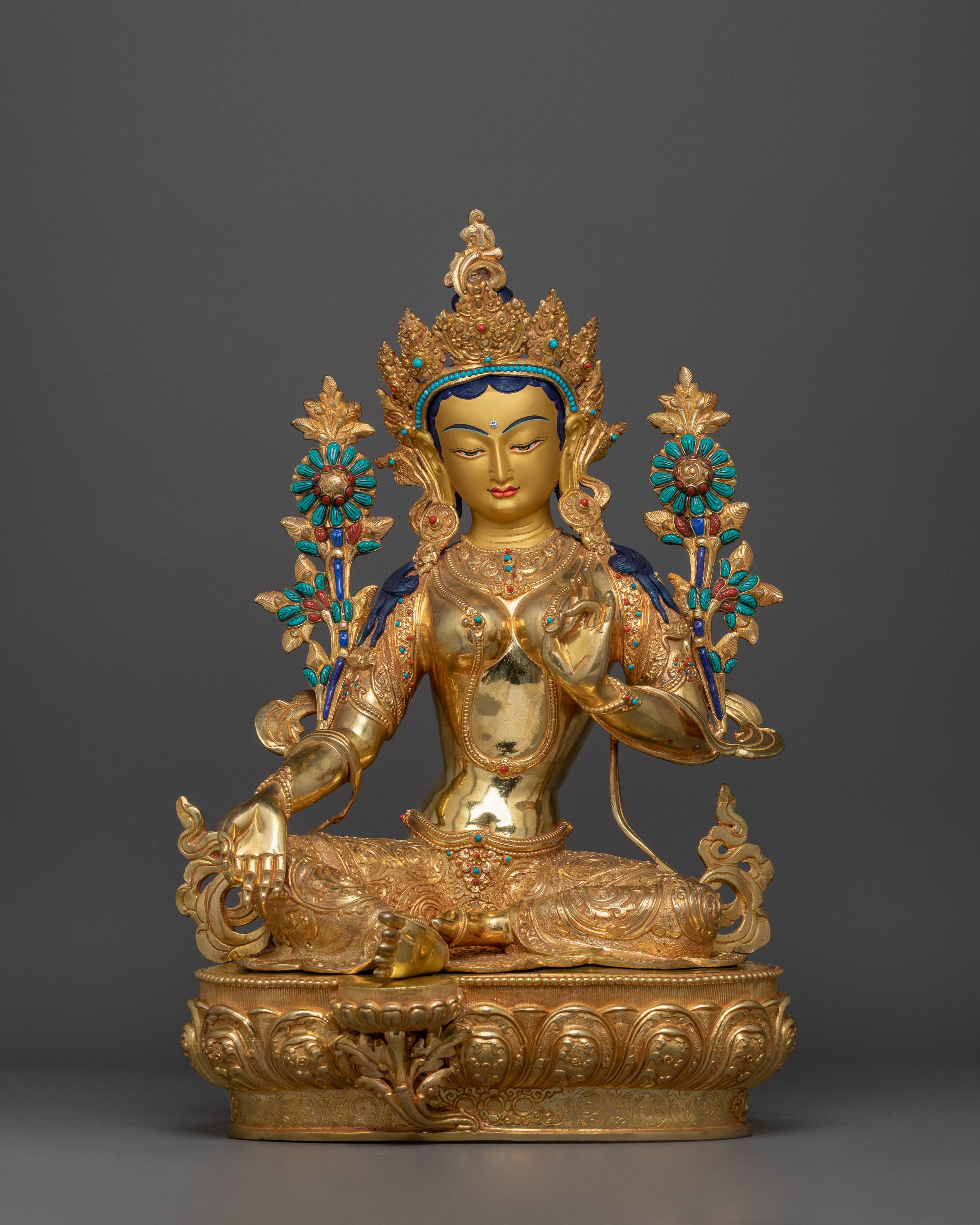 compassionate-deity-greeen-tara-statue