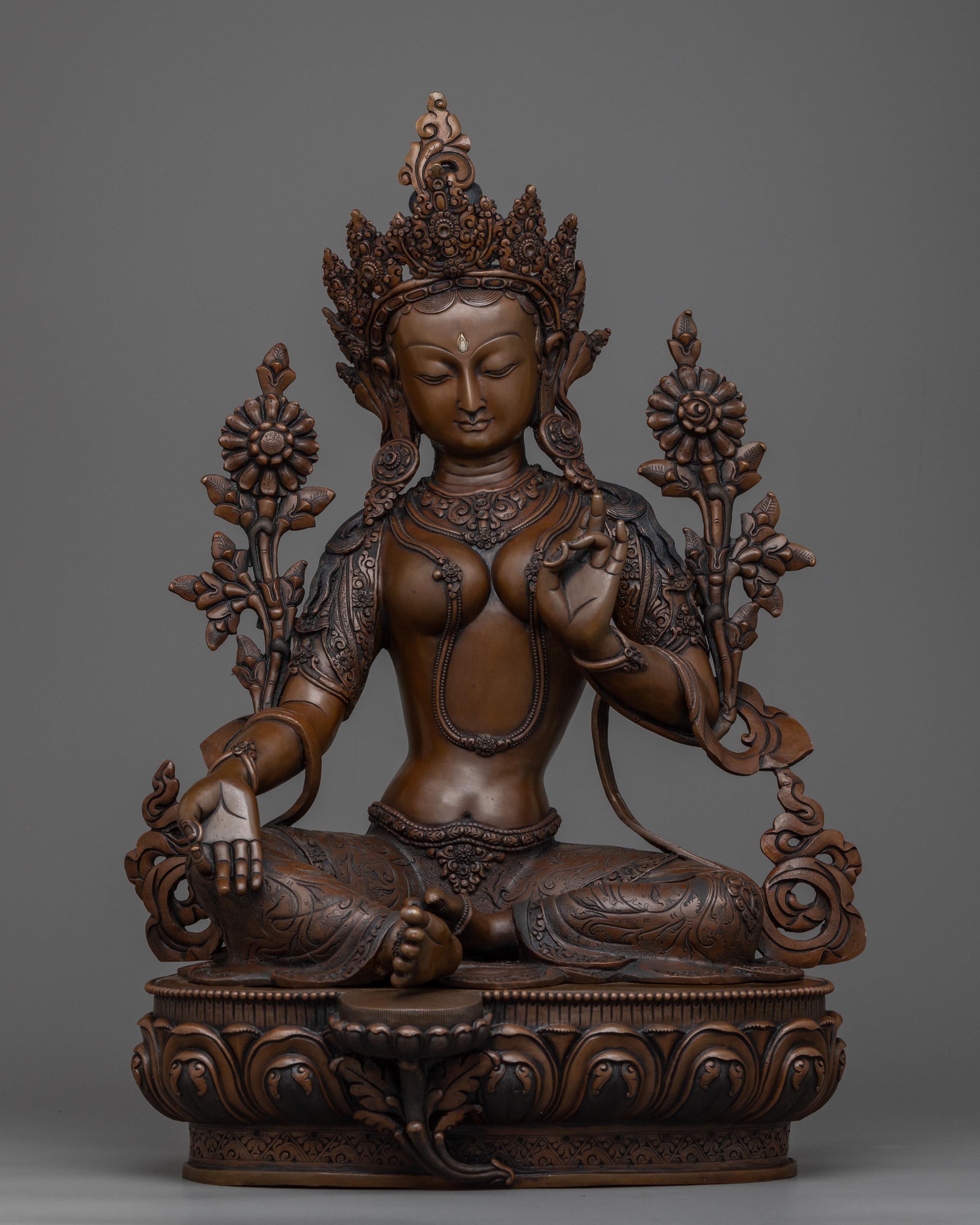 outdoor copper sculpture