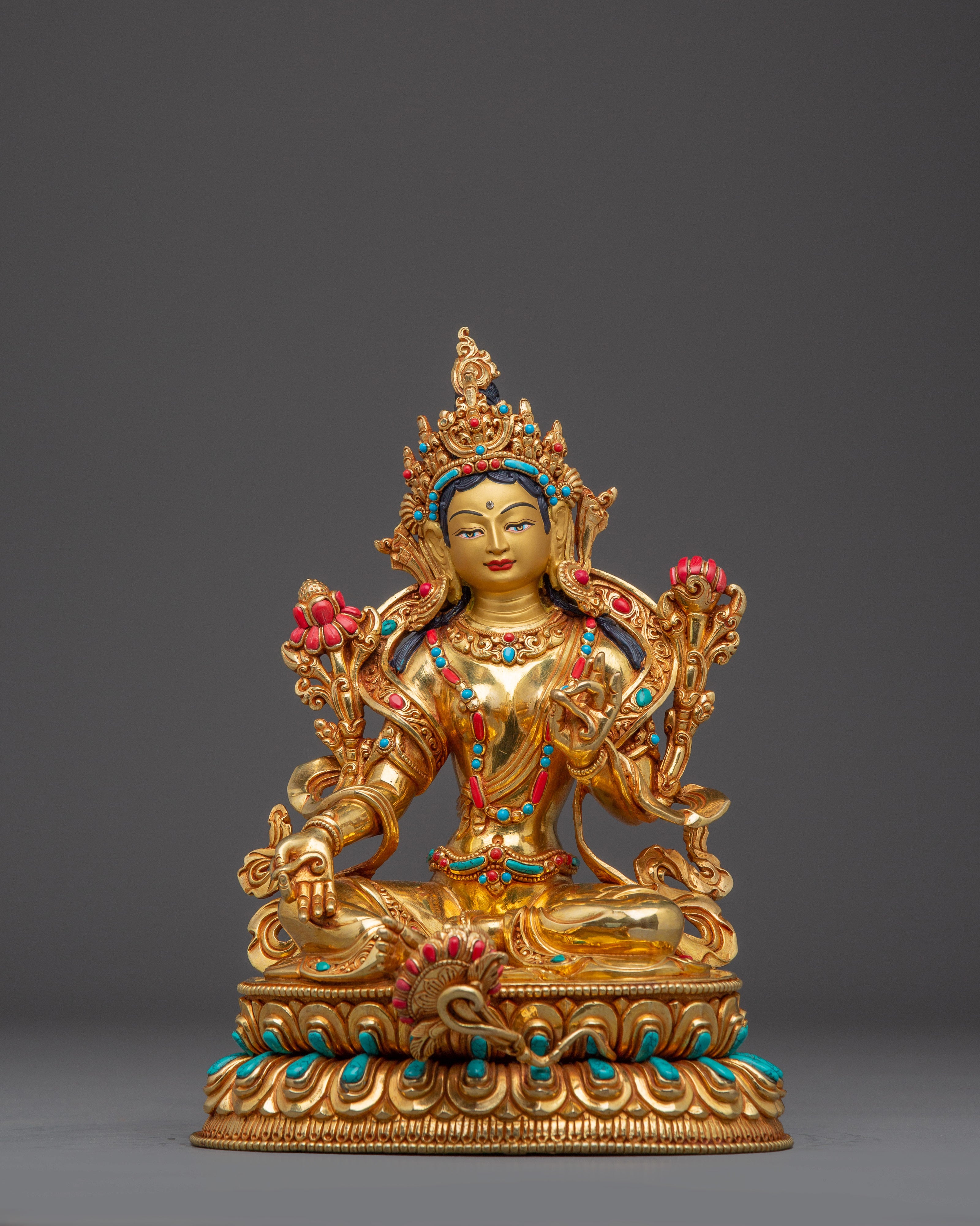 green-tara-compassion-deity-statue