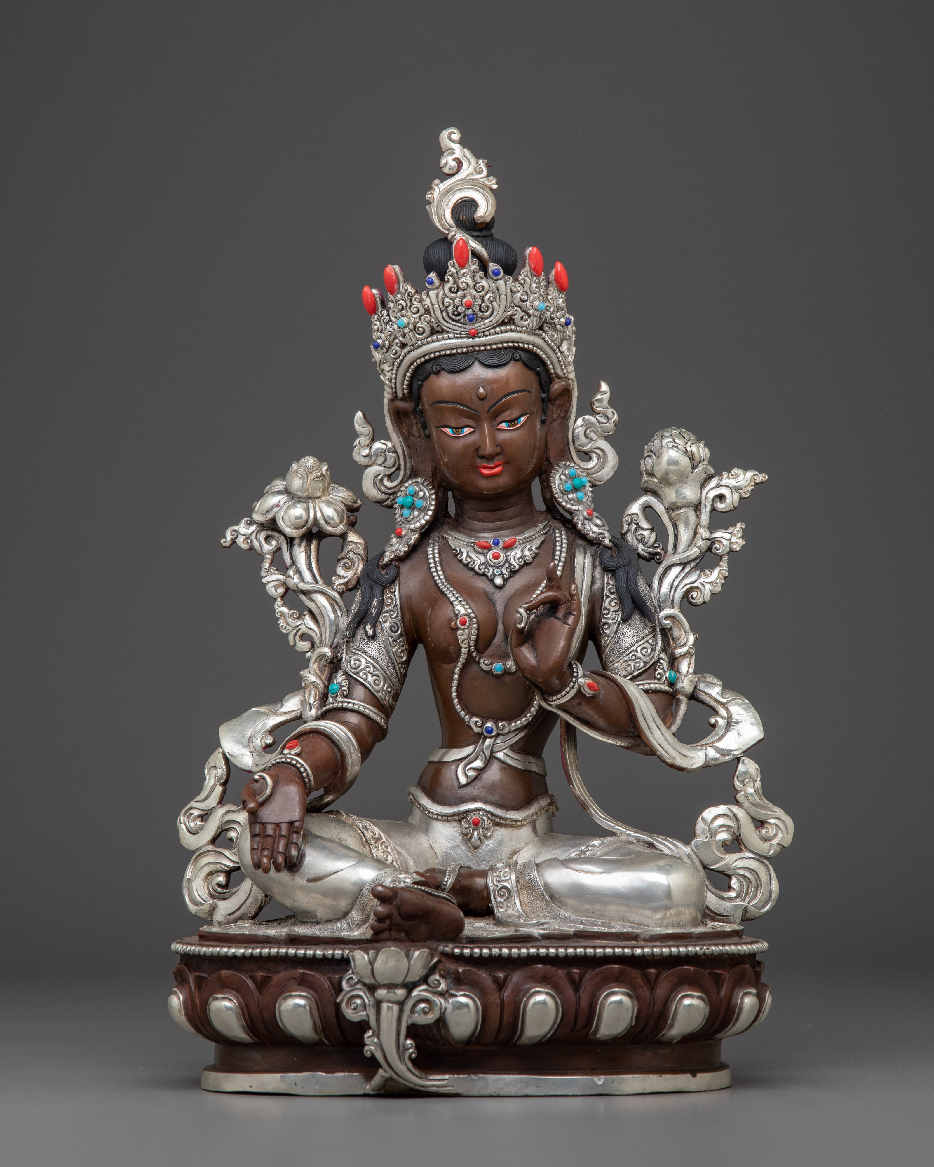 Meditation Deity Green Tara Art