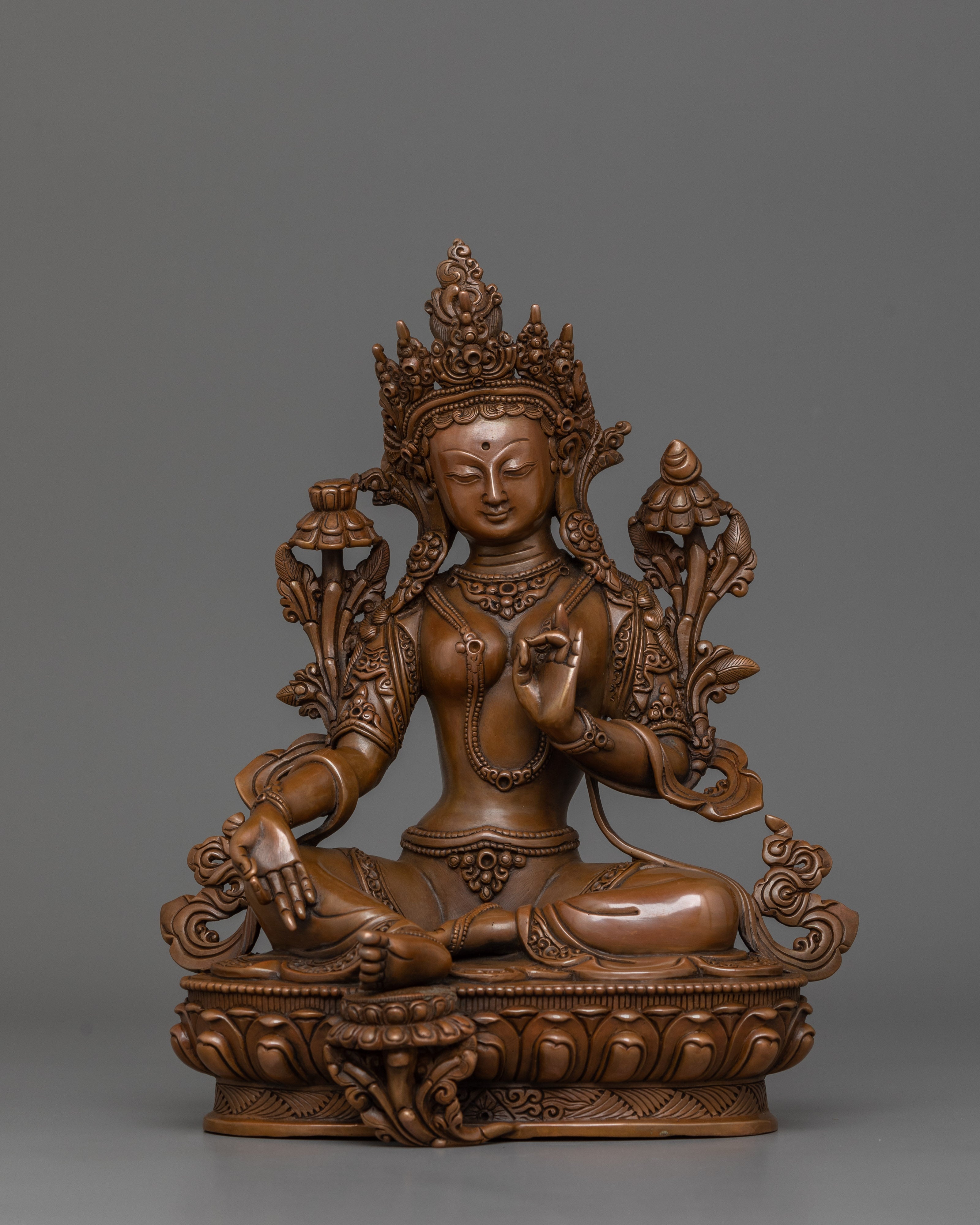Buddhist Goddess Syamatara Statue