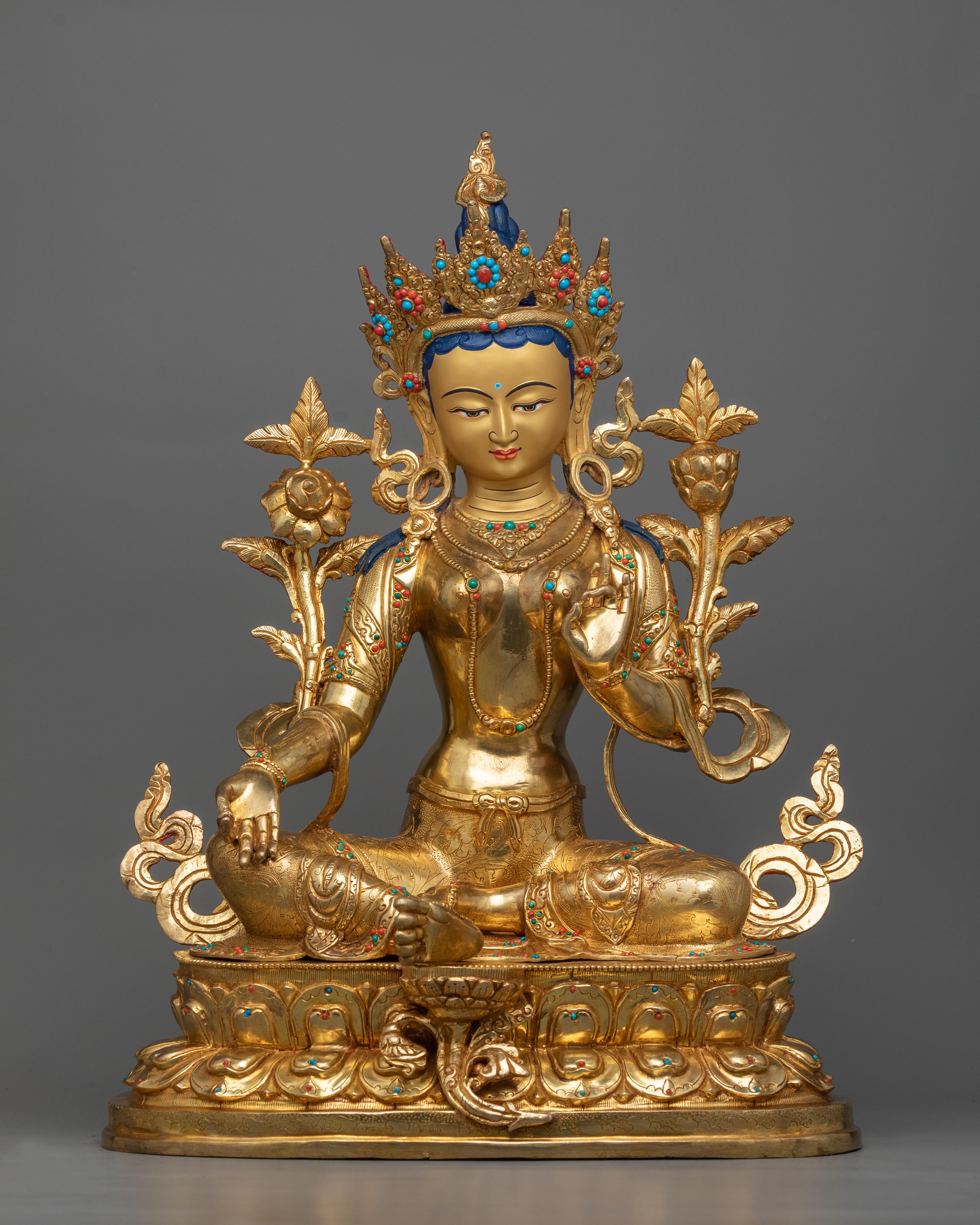 green-tara-altar-statue