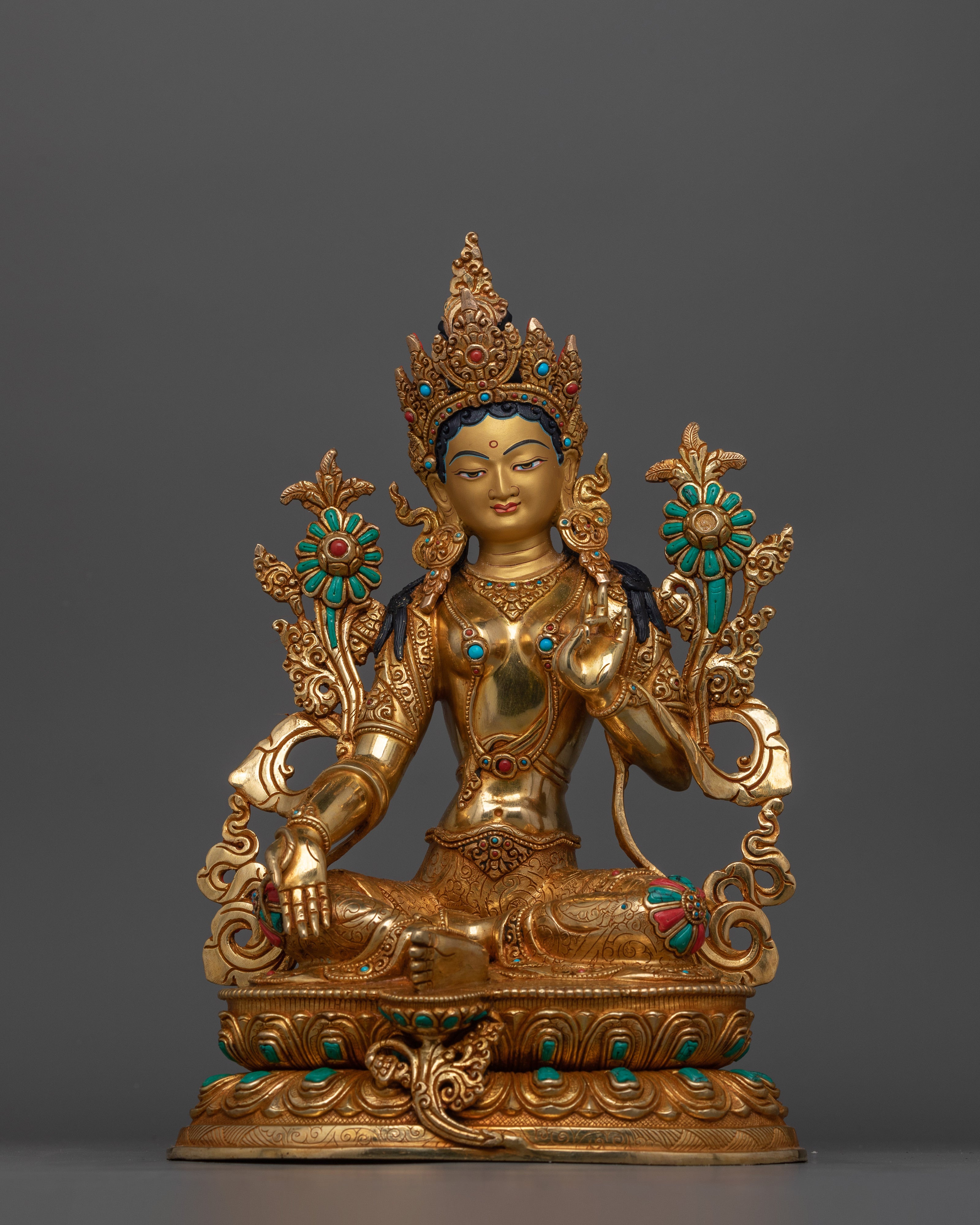 buddhist-goddess-green-tara-sculpture