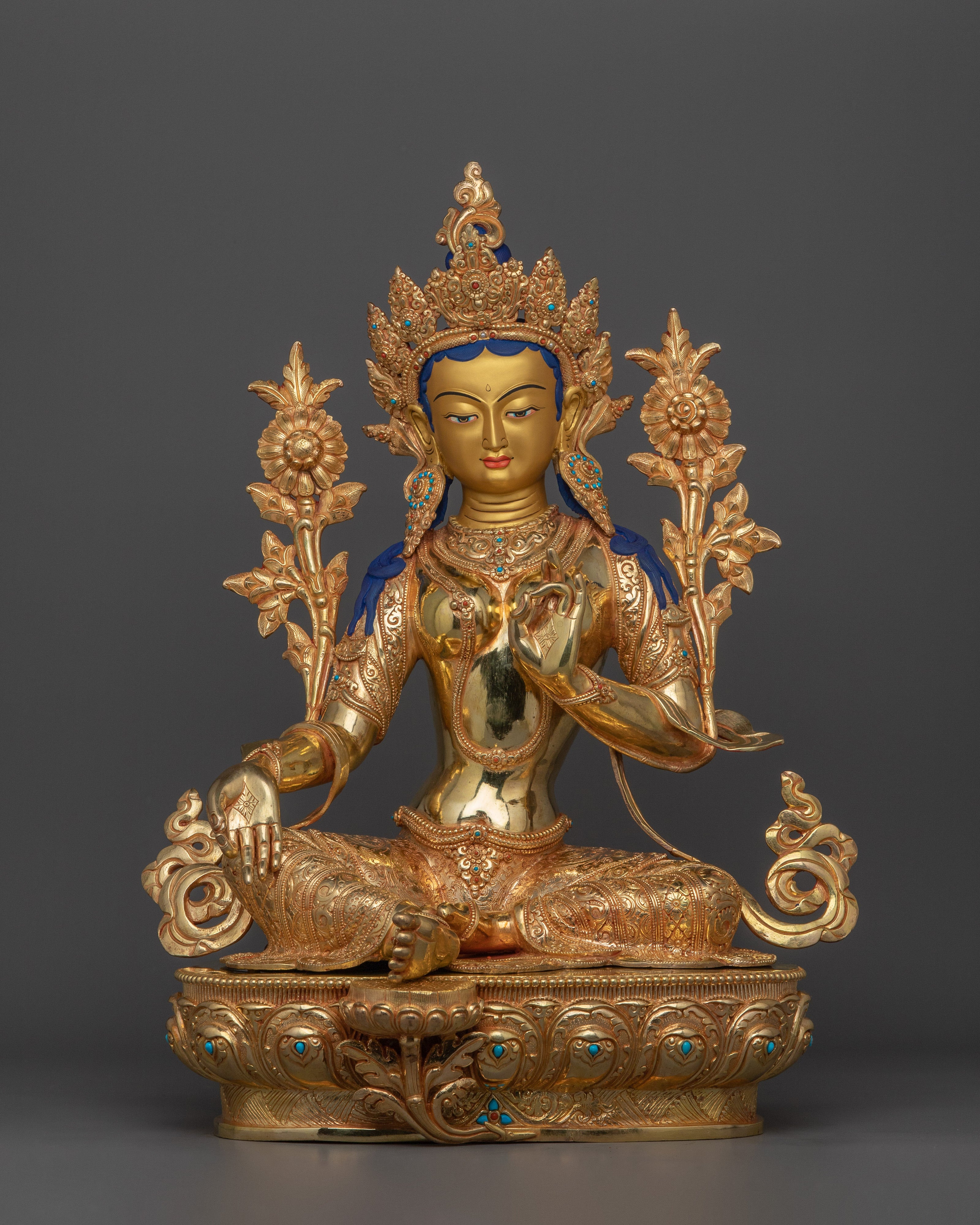 statue-of-mother-of-liberation-green-tara