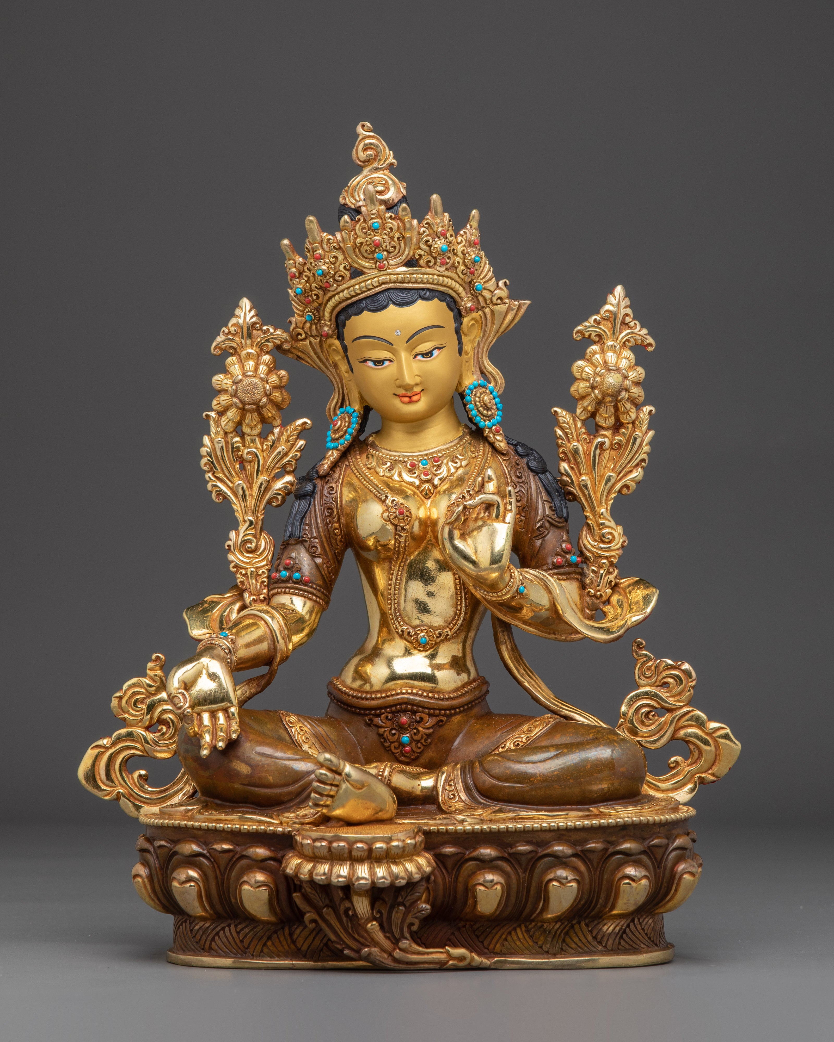 lotus-seated-green-tara-deity