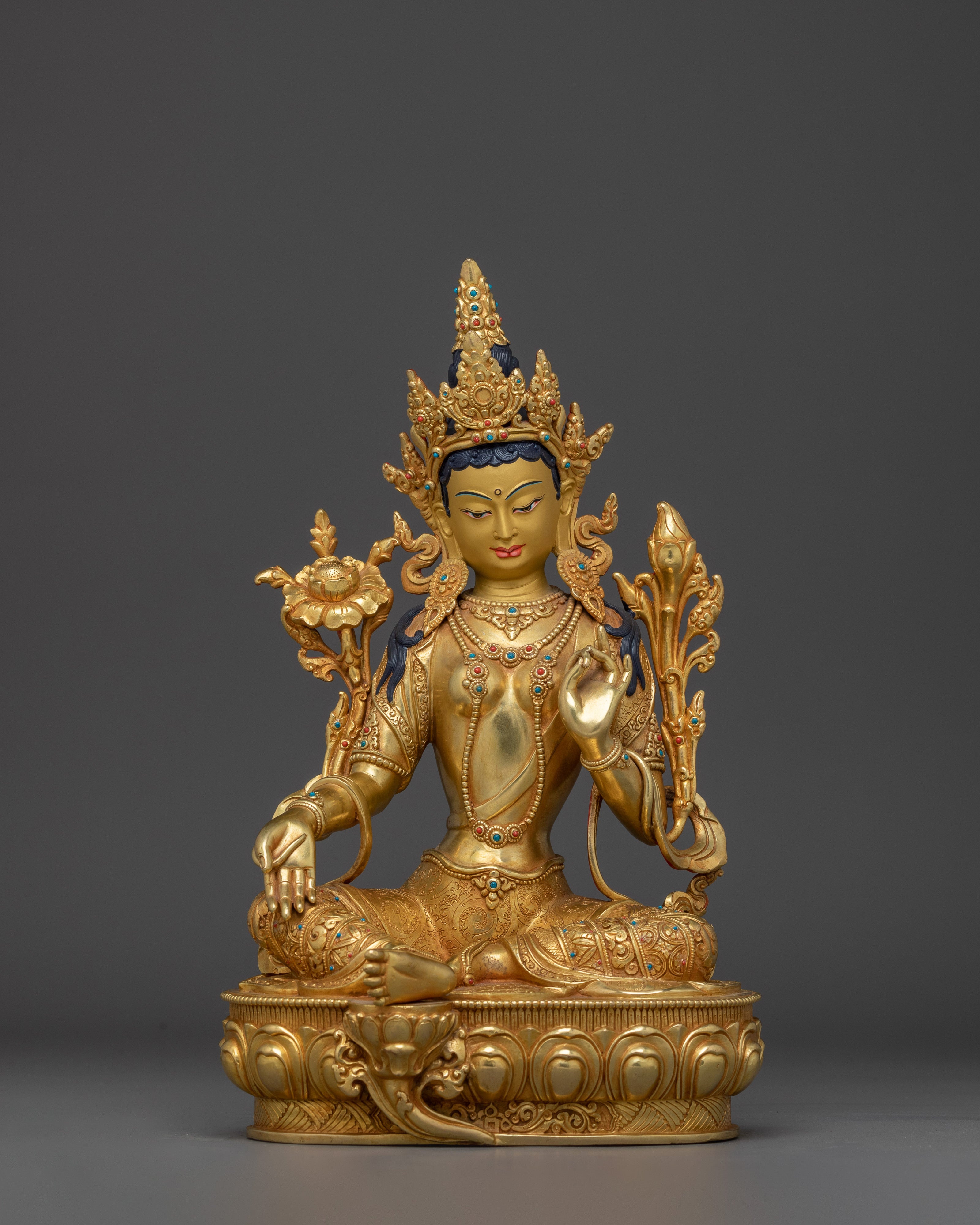 goddess-of-protection-green-tara-statue