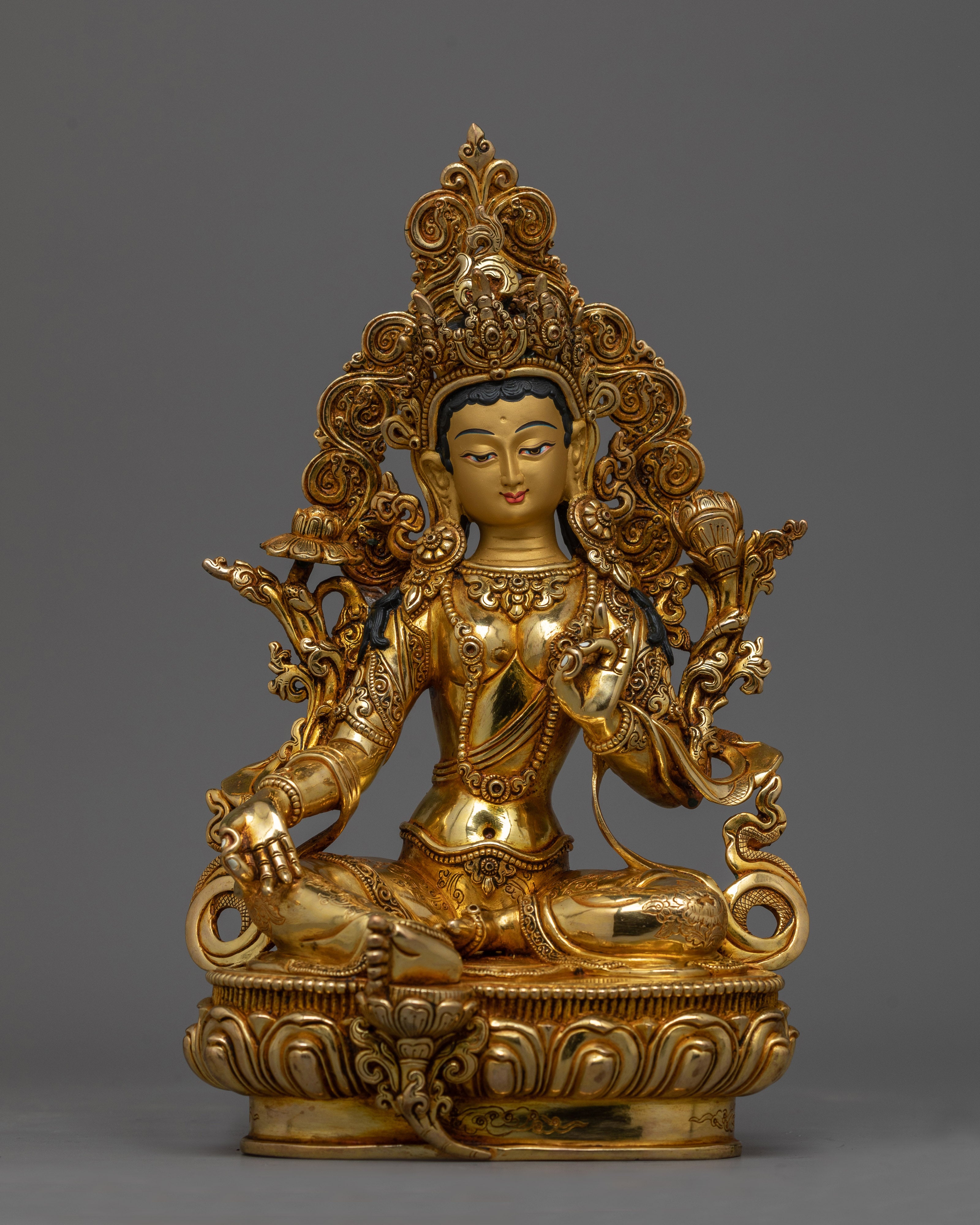 gold-gilded-green-tara-figure-