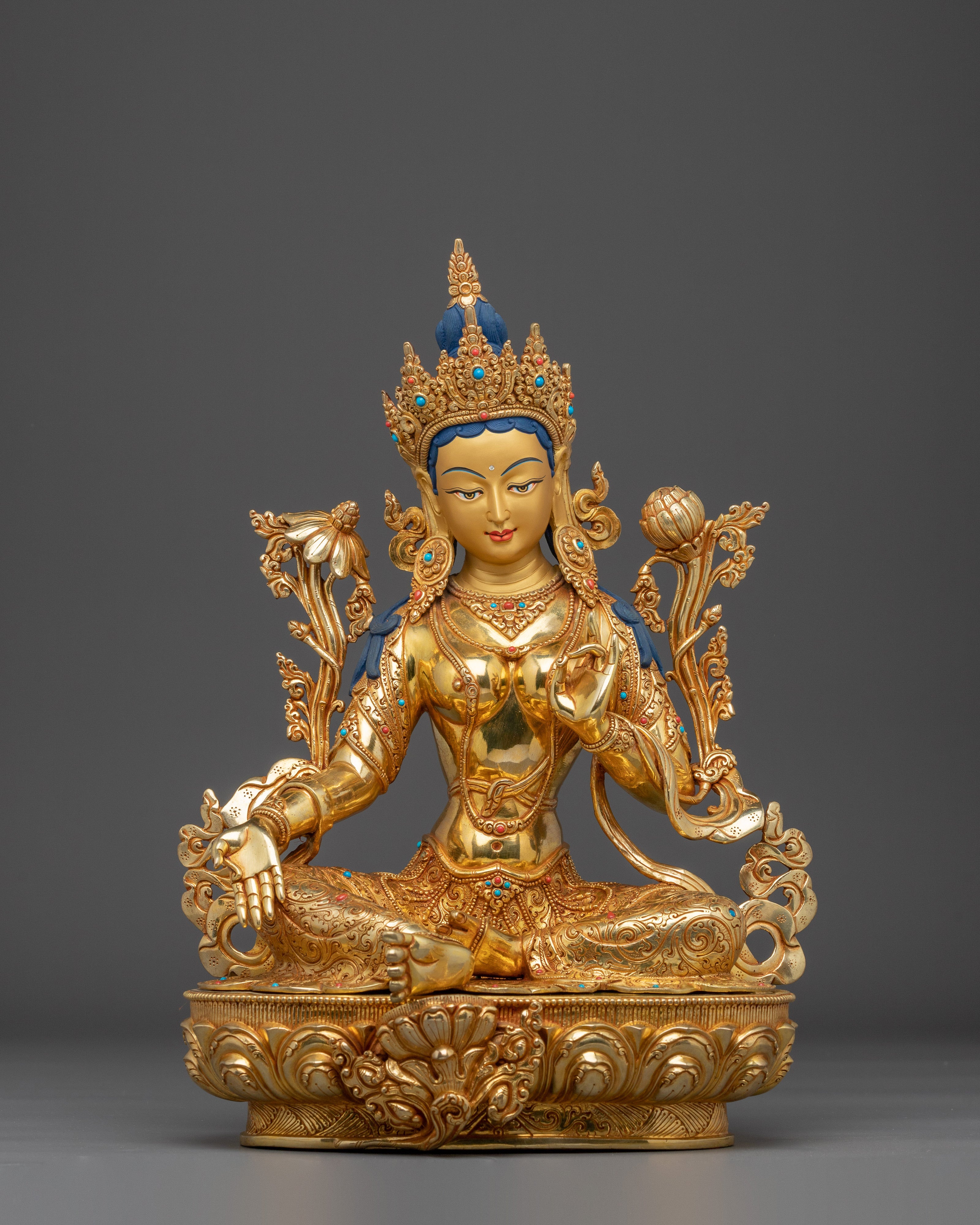 Green Tara Goddess of Compassion for Altar