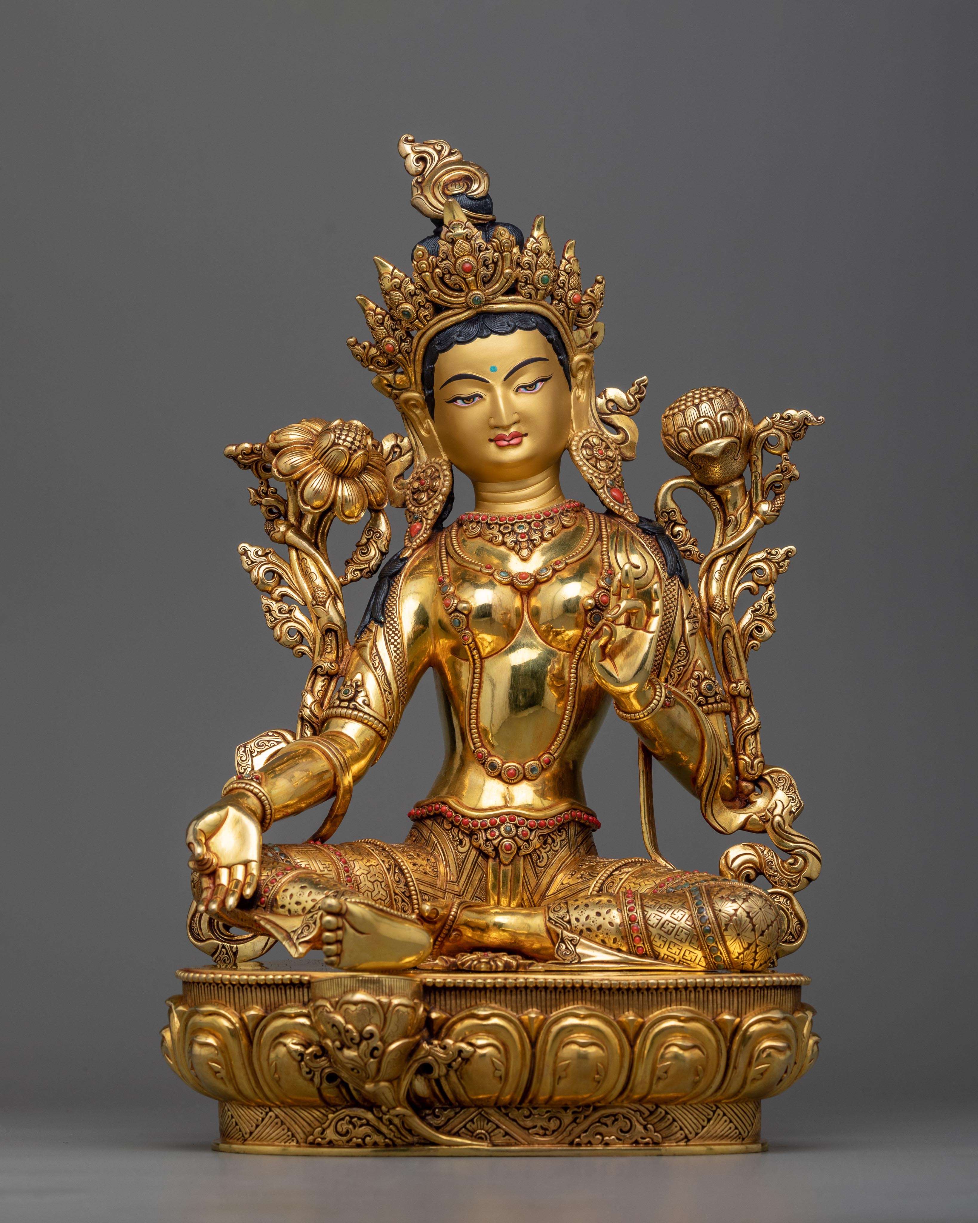 Premium Quality Green Tara Statue