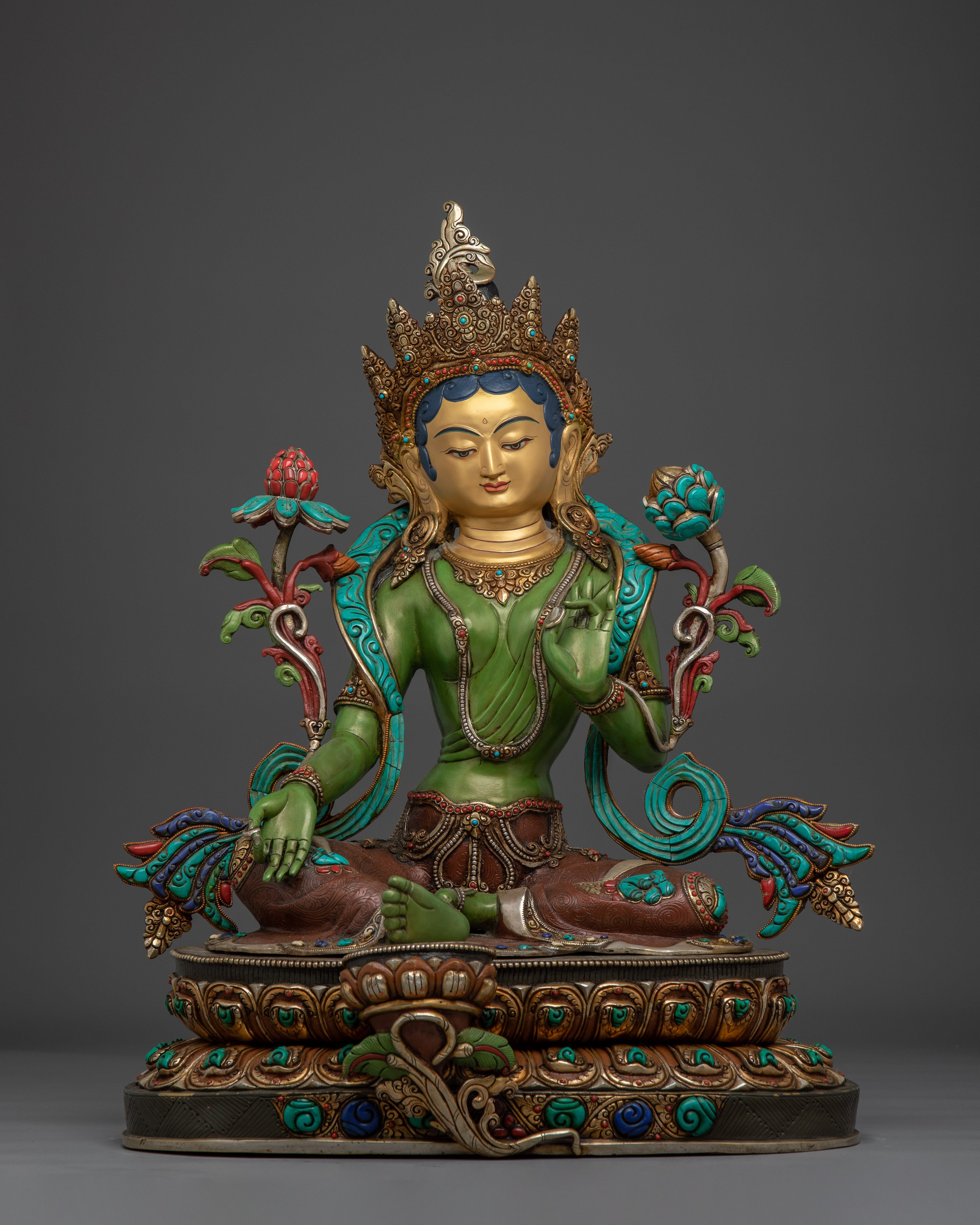 Himalayan Handmade Shyama Tara Statue