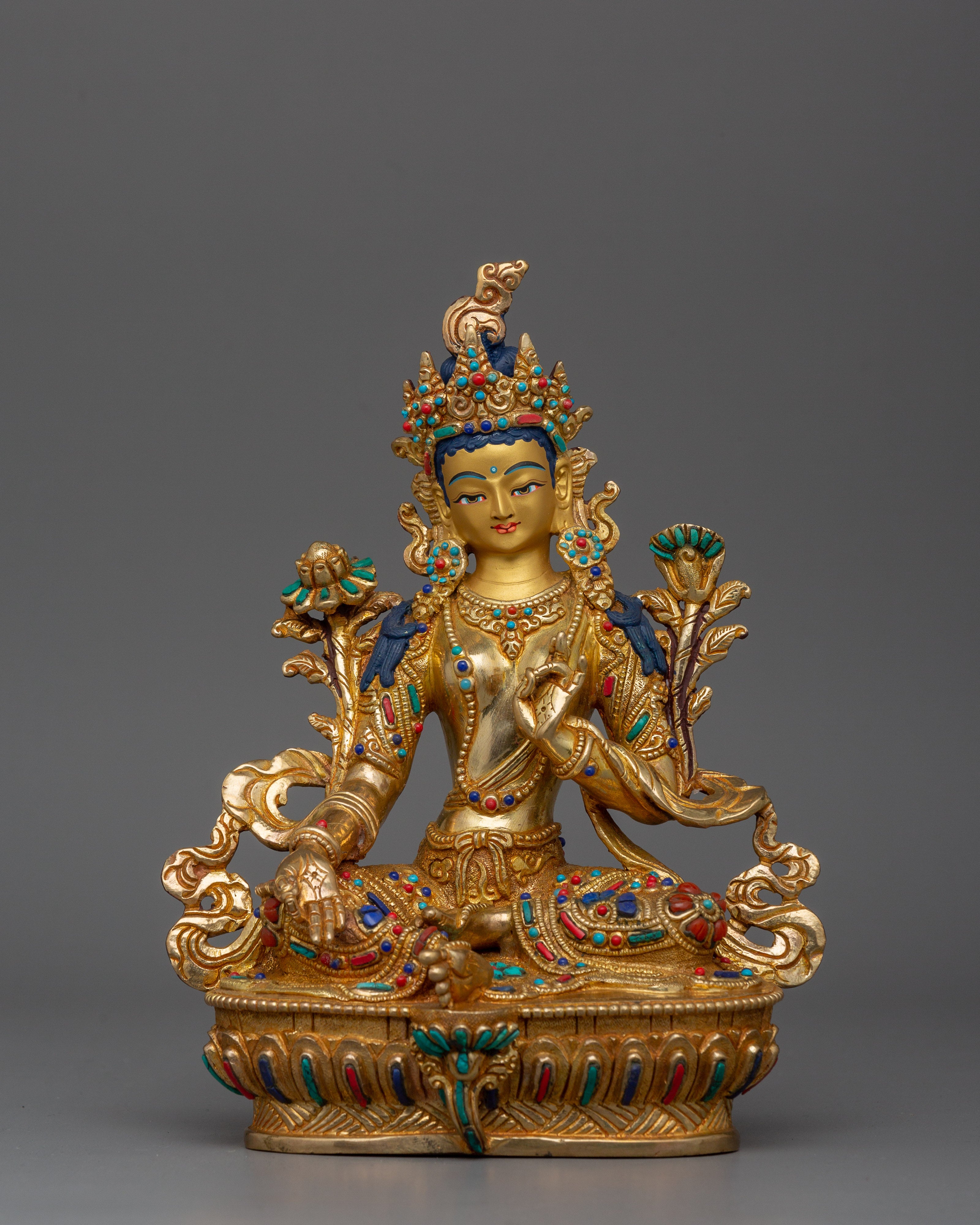 handcrafted-green-tara-figurine