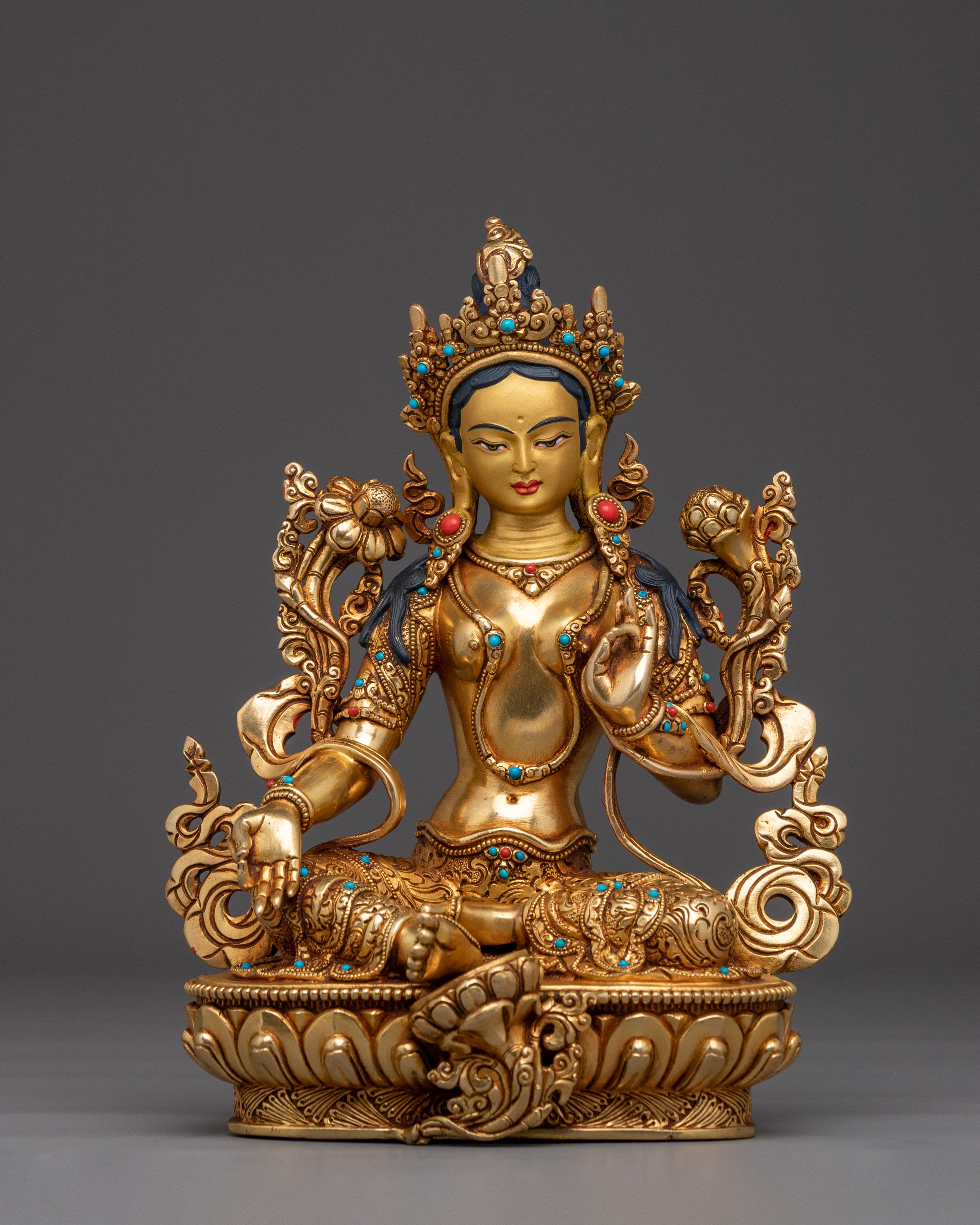 green-tara-meditation-altar