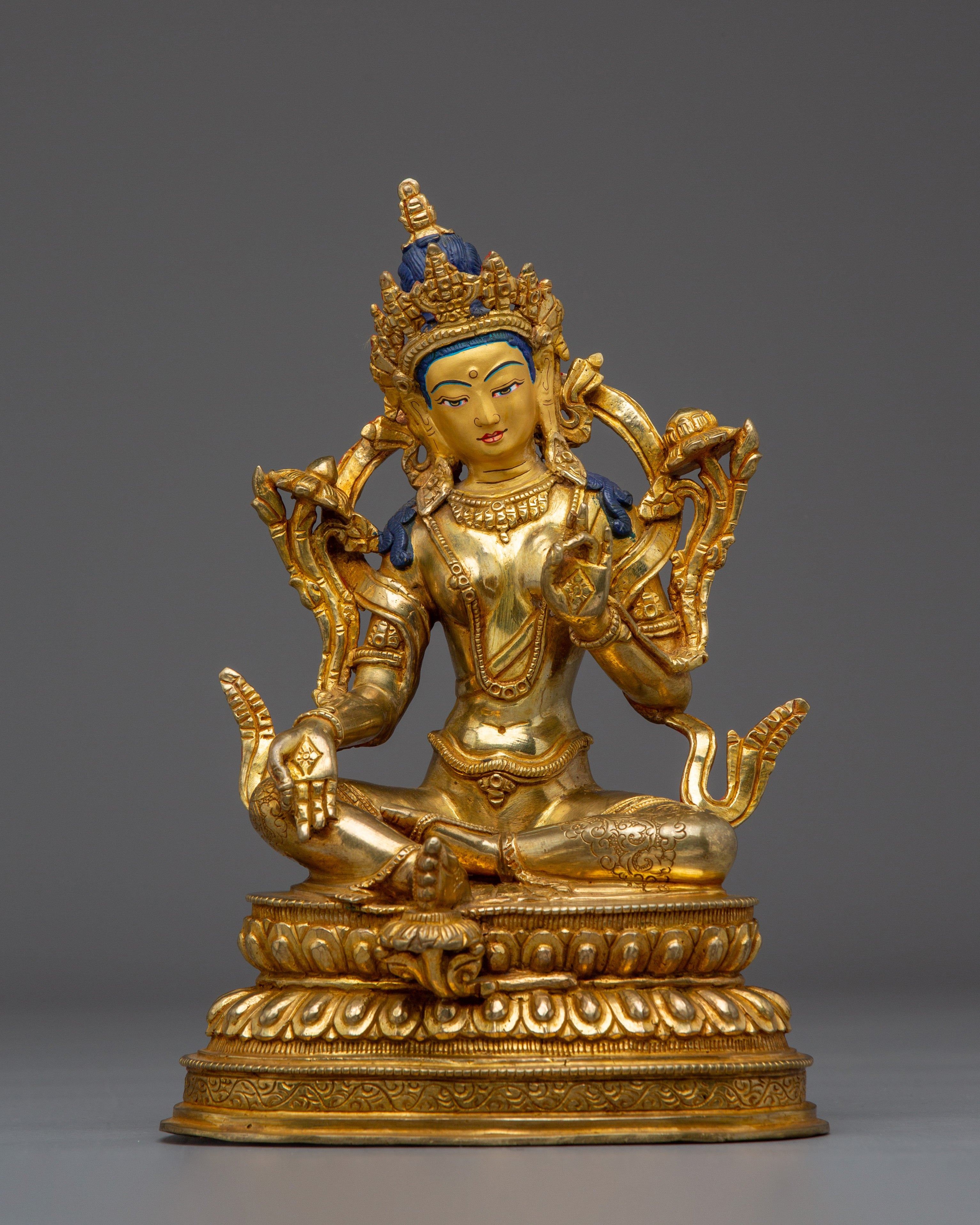 Female Goddess Green Tara Artwork