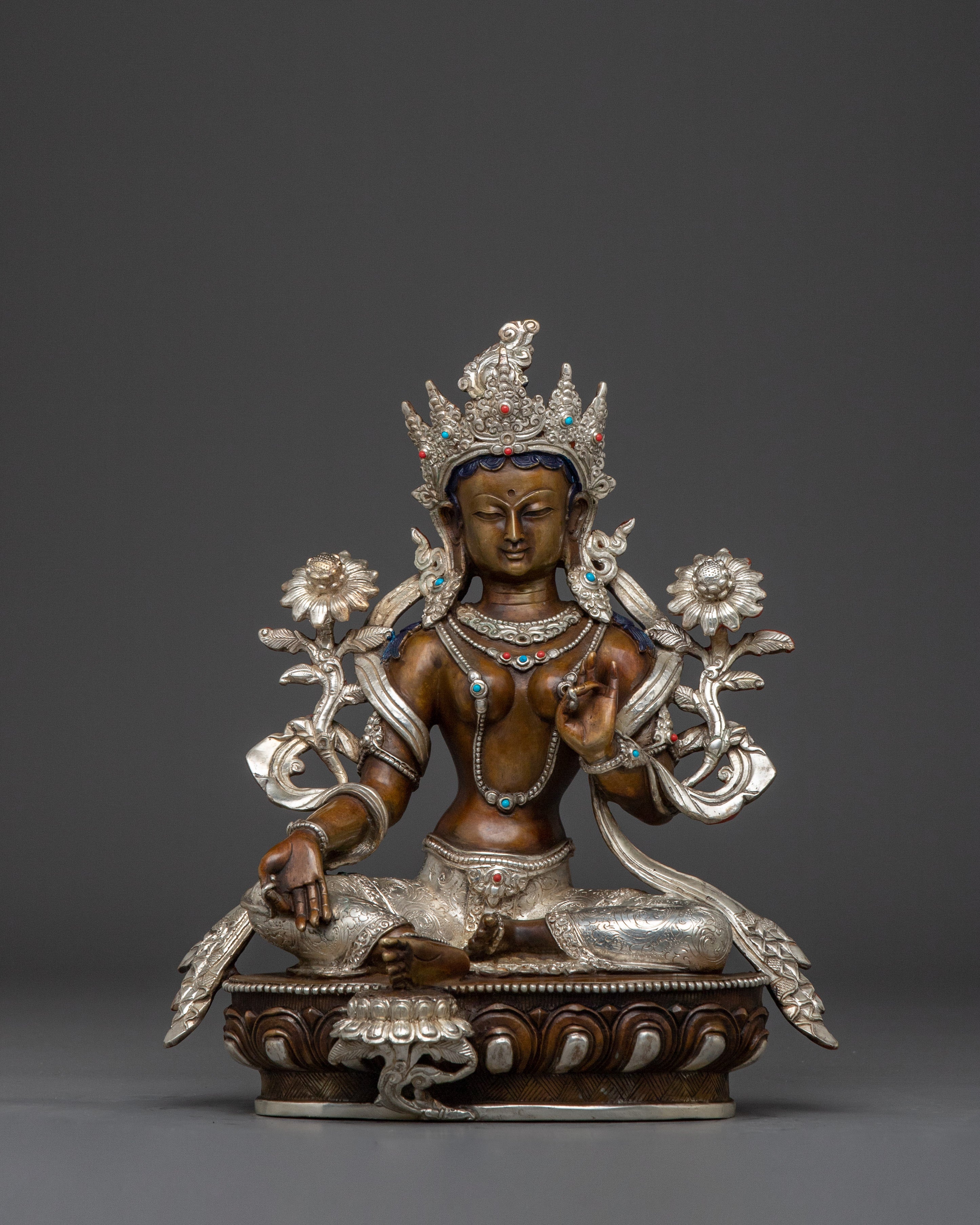 vajrayana-buddhism-statue-of-green-tara