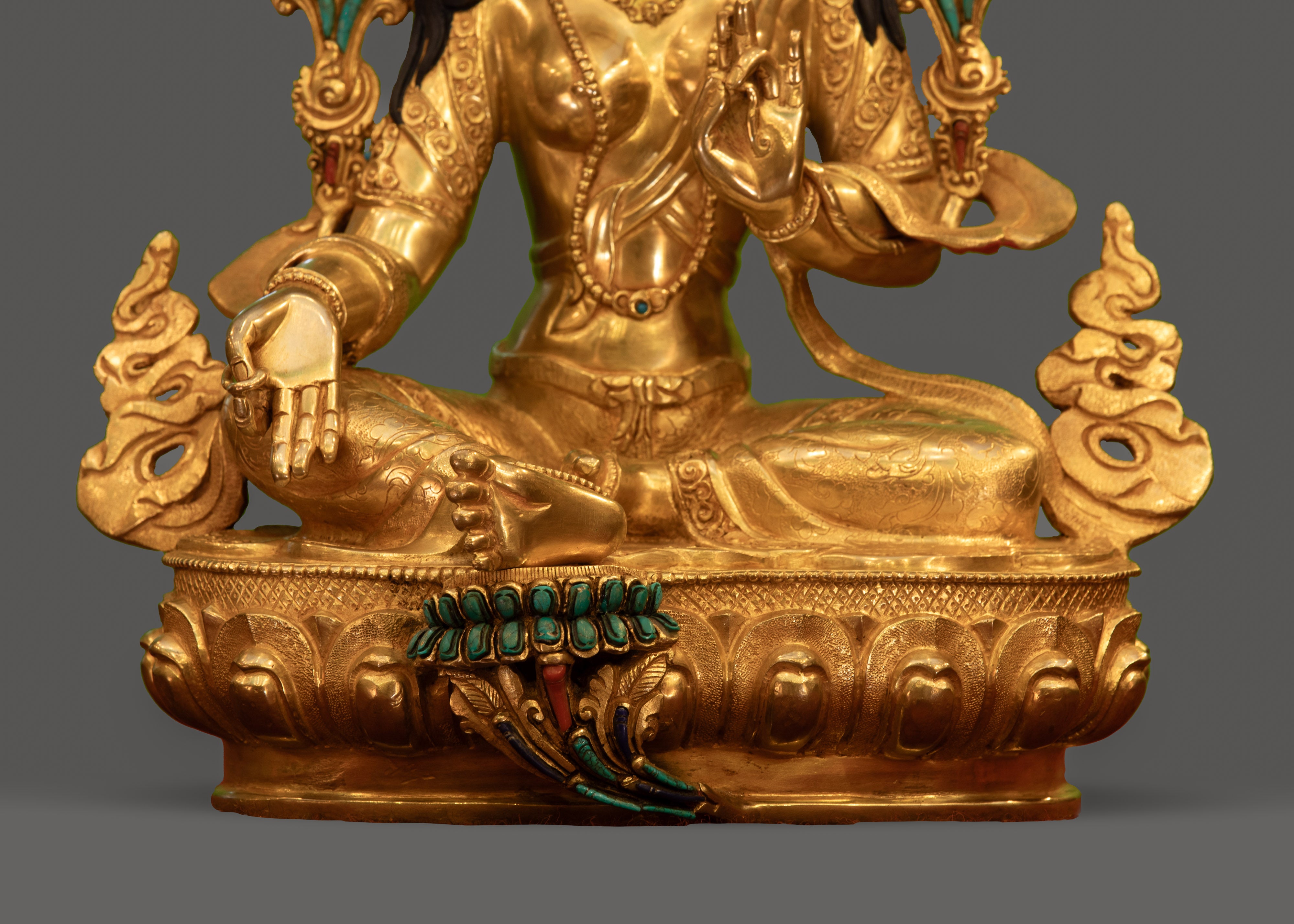 Divine Feminine Artwork Green Tara | The Mother of Liberation in Buddhist Art