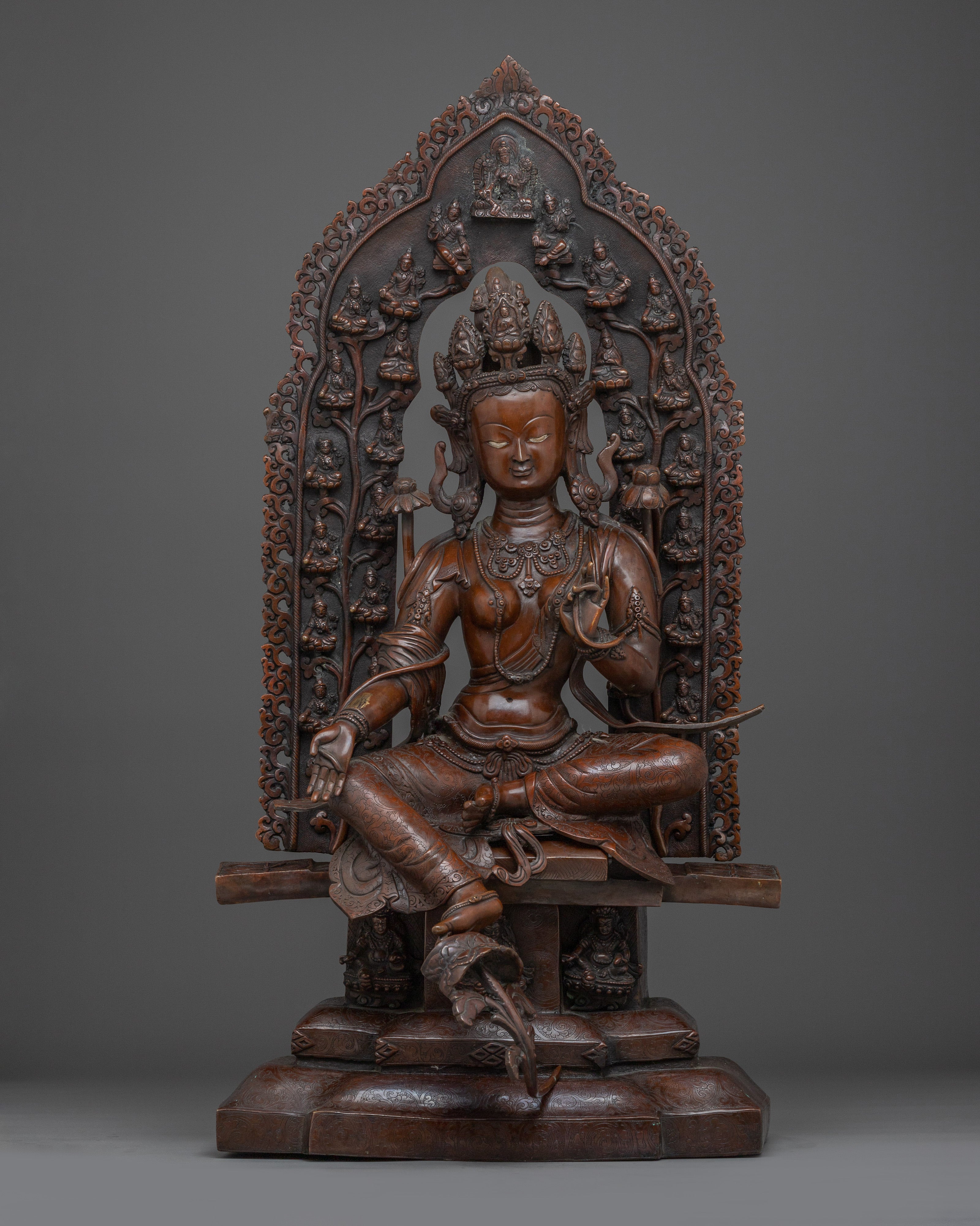 enlightened-protector-green-tara-statue