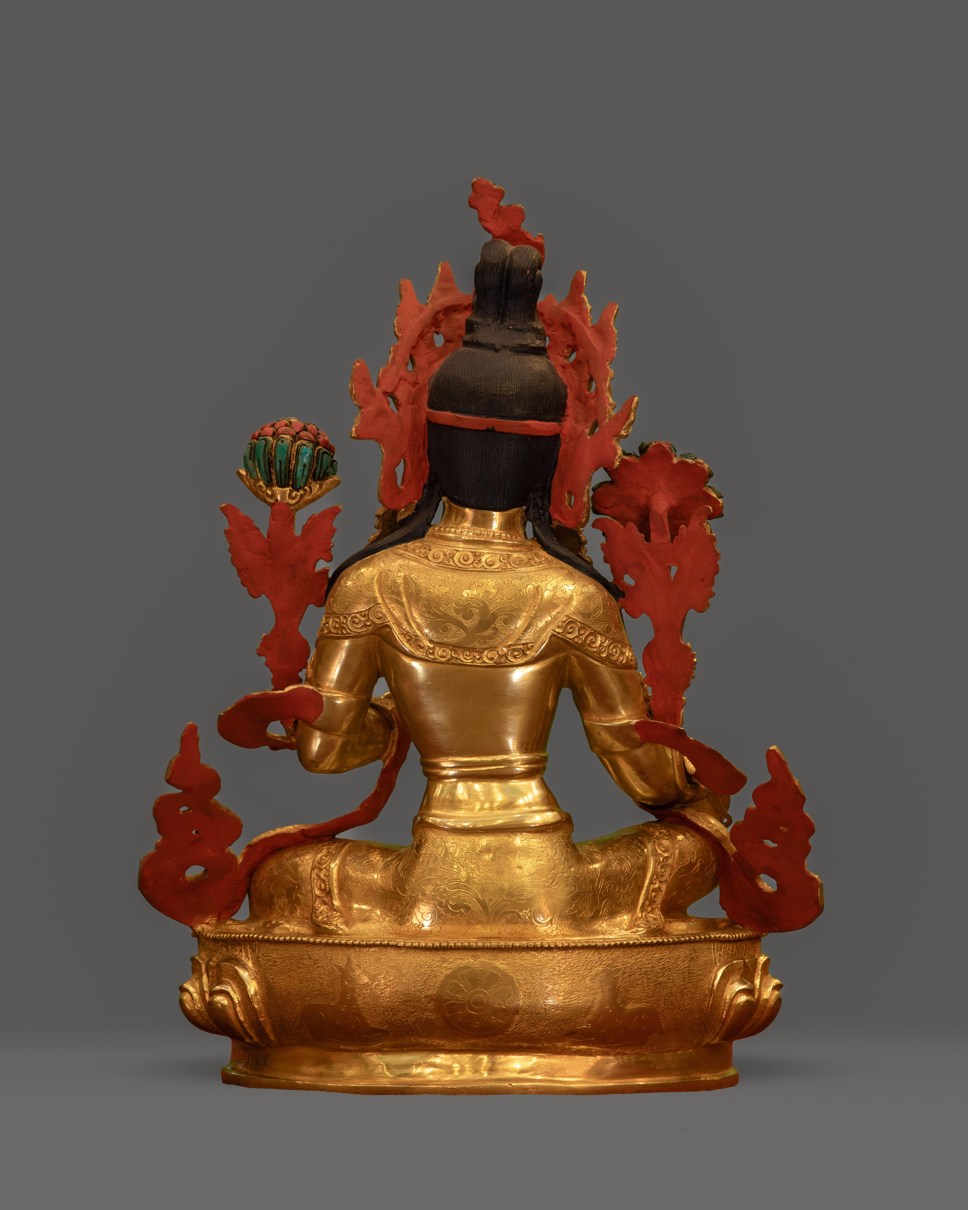 Divine Feminine Artwork Green Tara | The Mother of Liberation in Buddhist Art