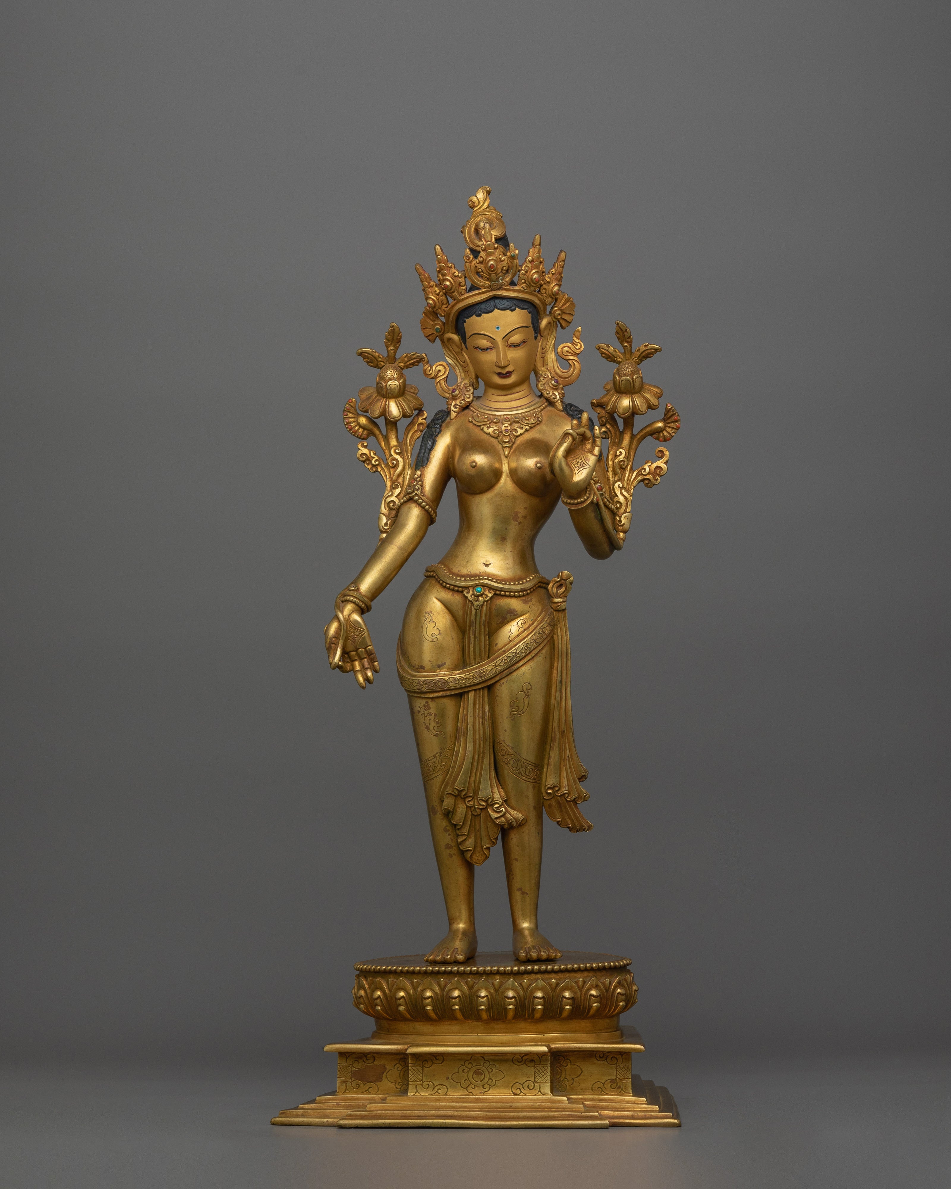 Beautiful Standing Green Tara