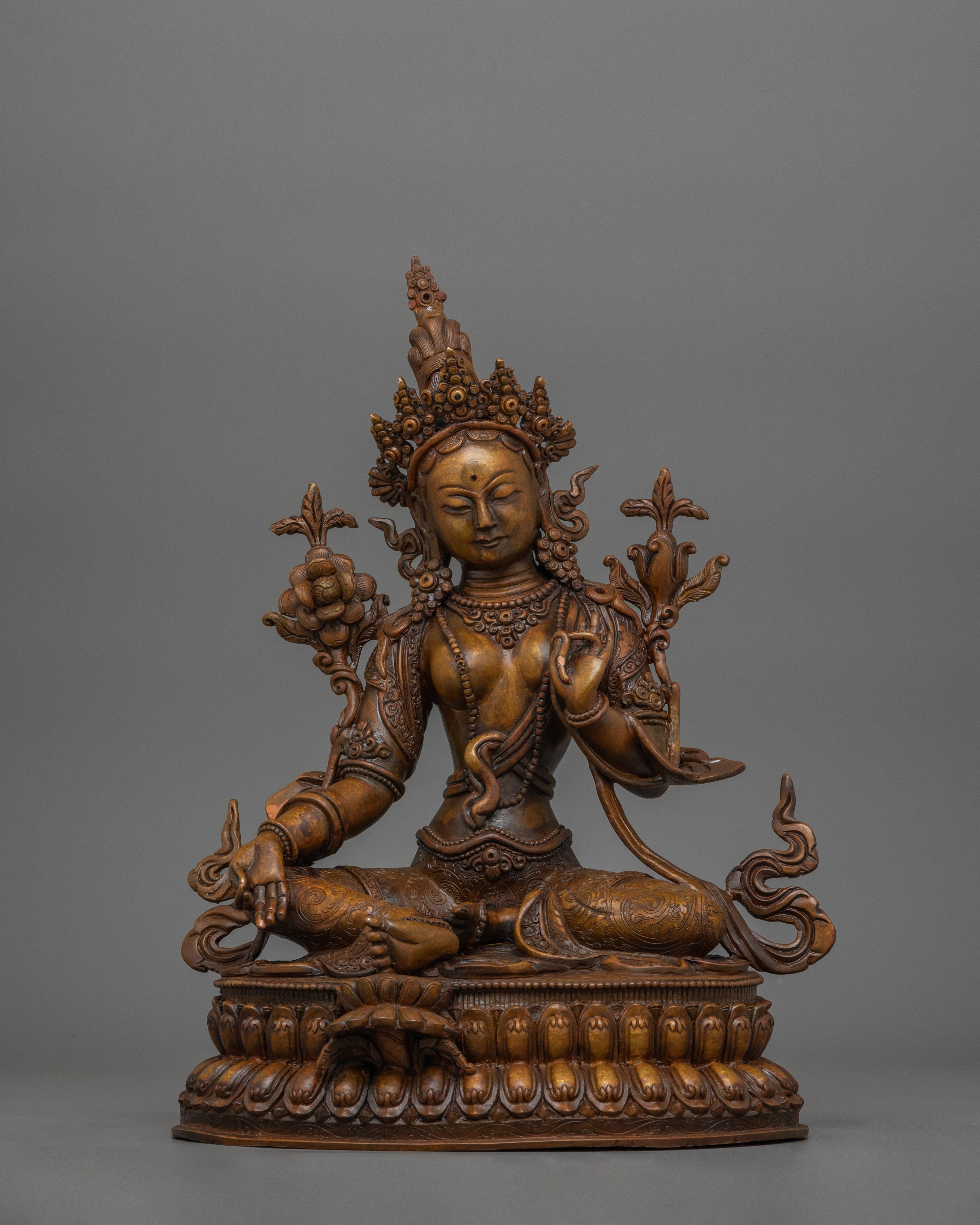 handmade-green-tara-protector-deity