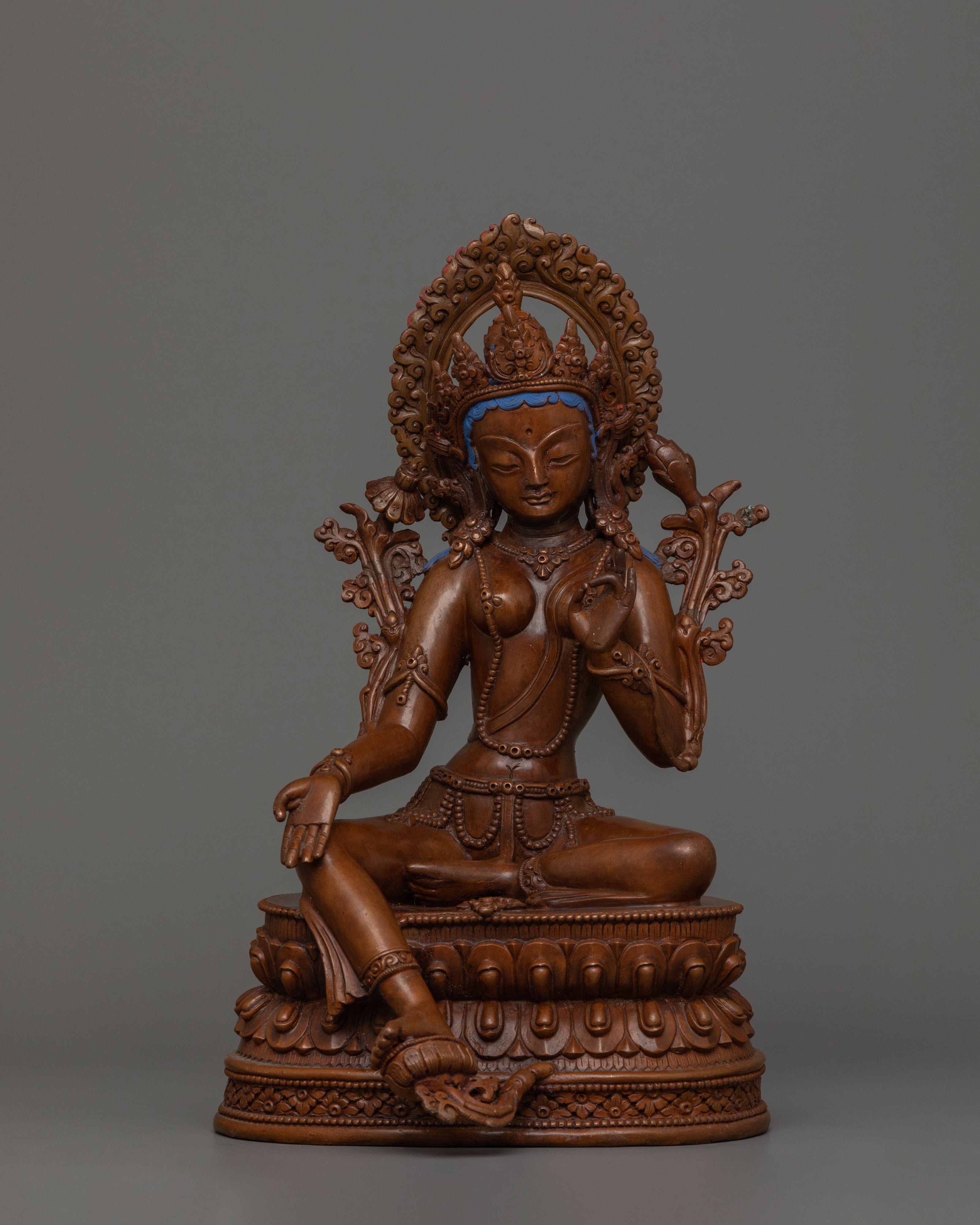 tibetan-figurine-of-female-deity-green-tara