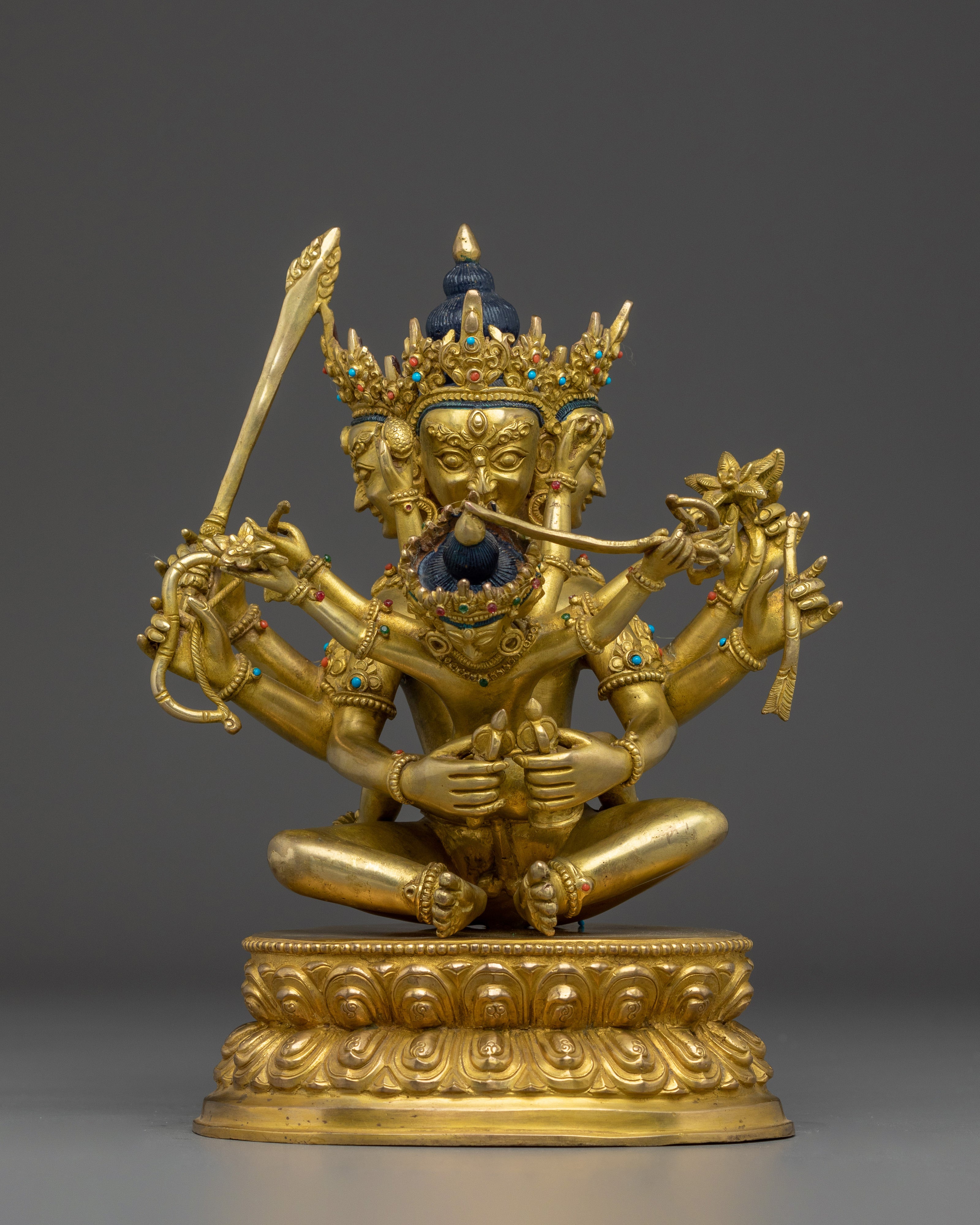 Guhyasamaja Manjushri Statue