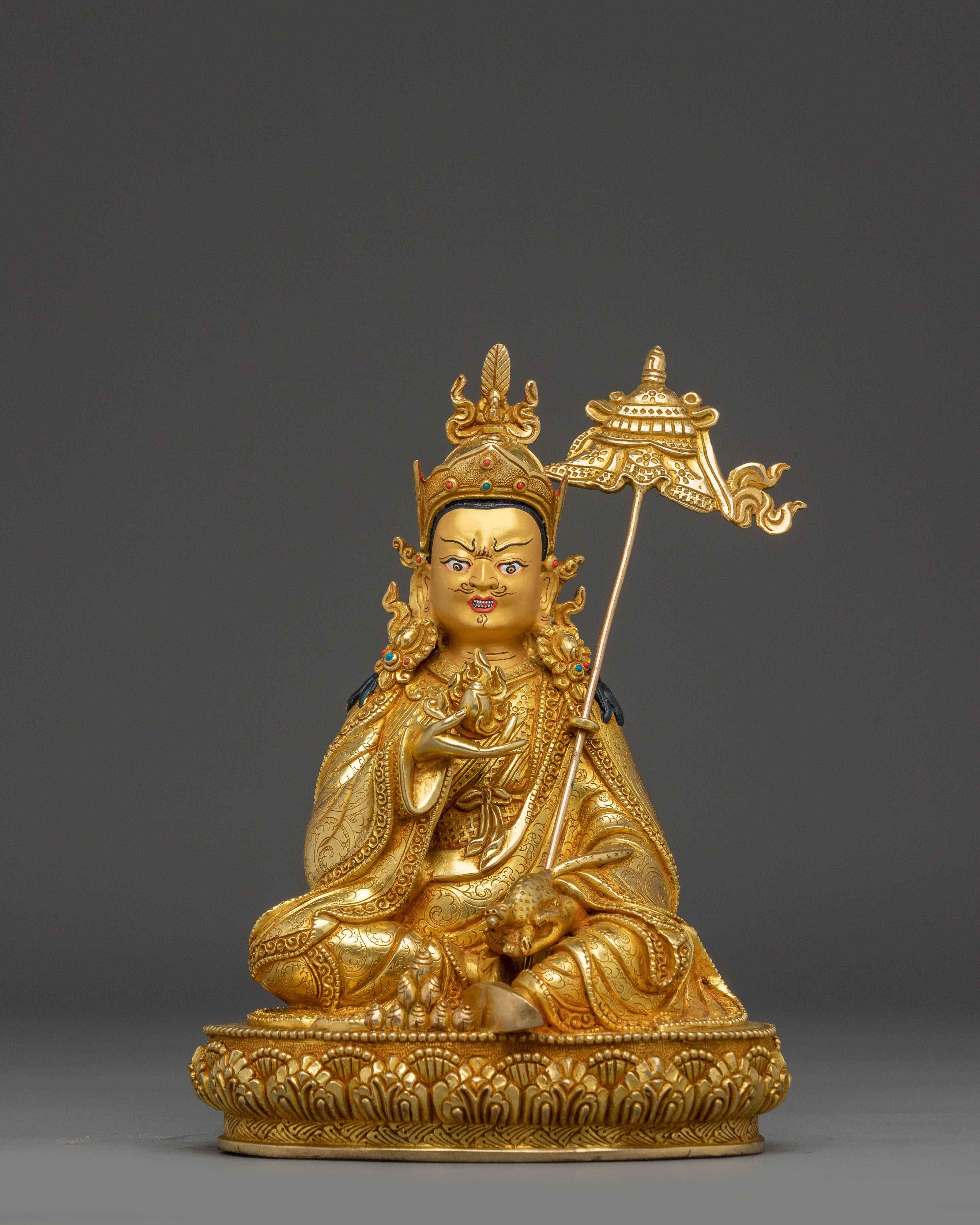 Golden Guru Norla Statue