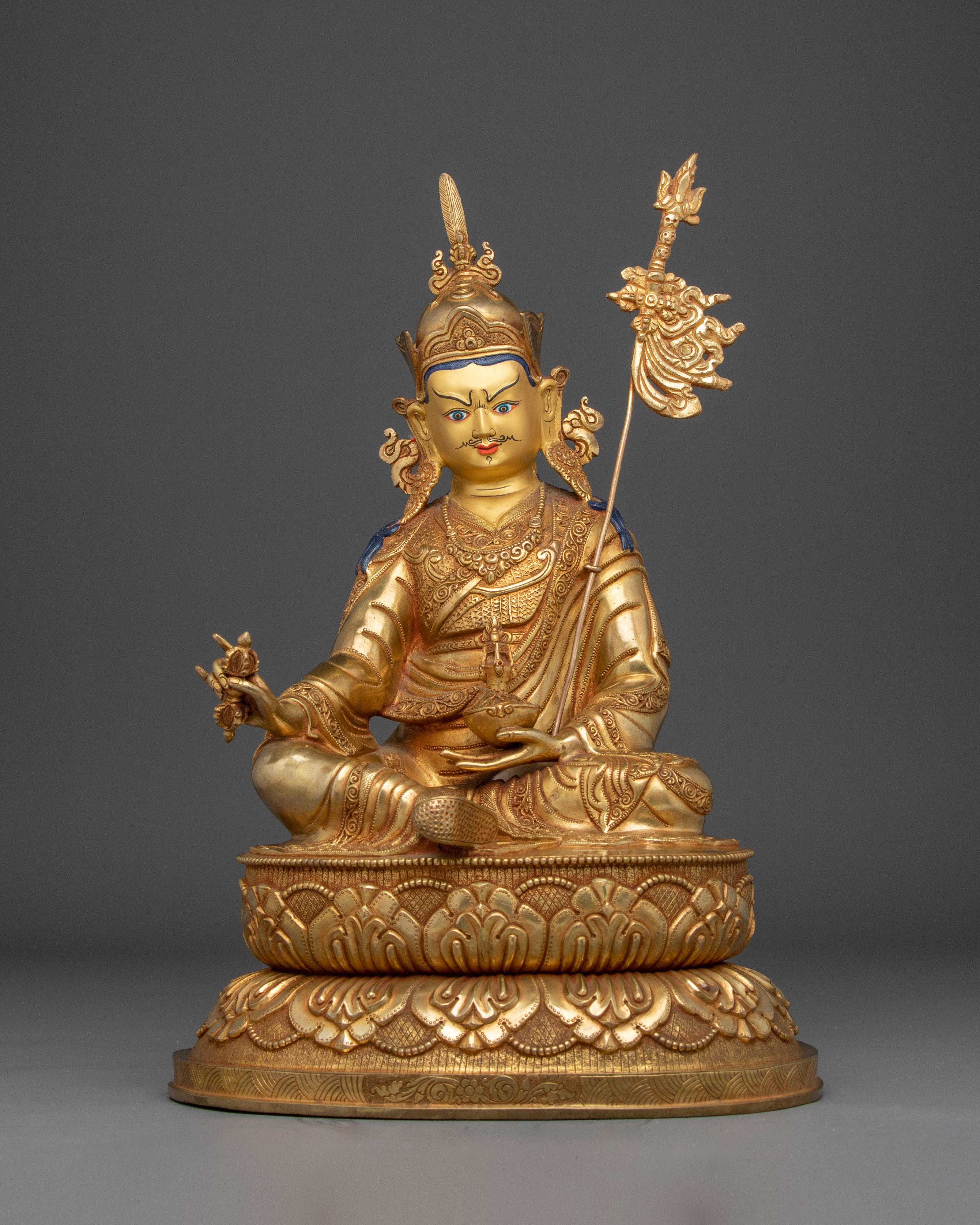 Guru Rinpoche (Padmasambhava) Copper Artwork
