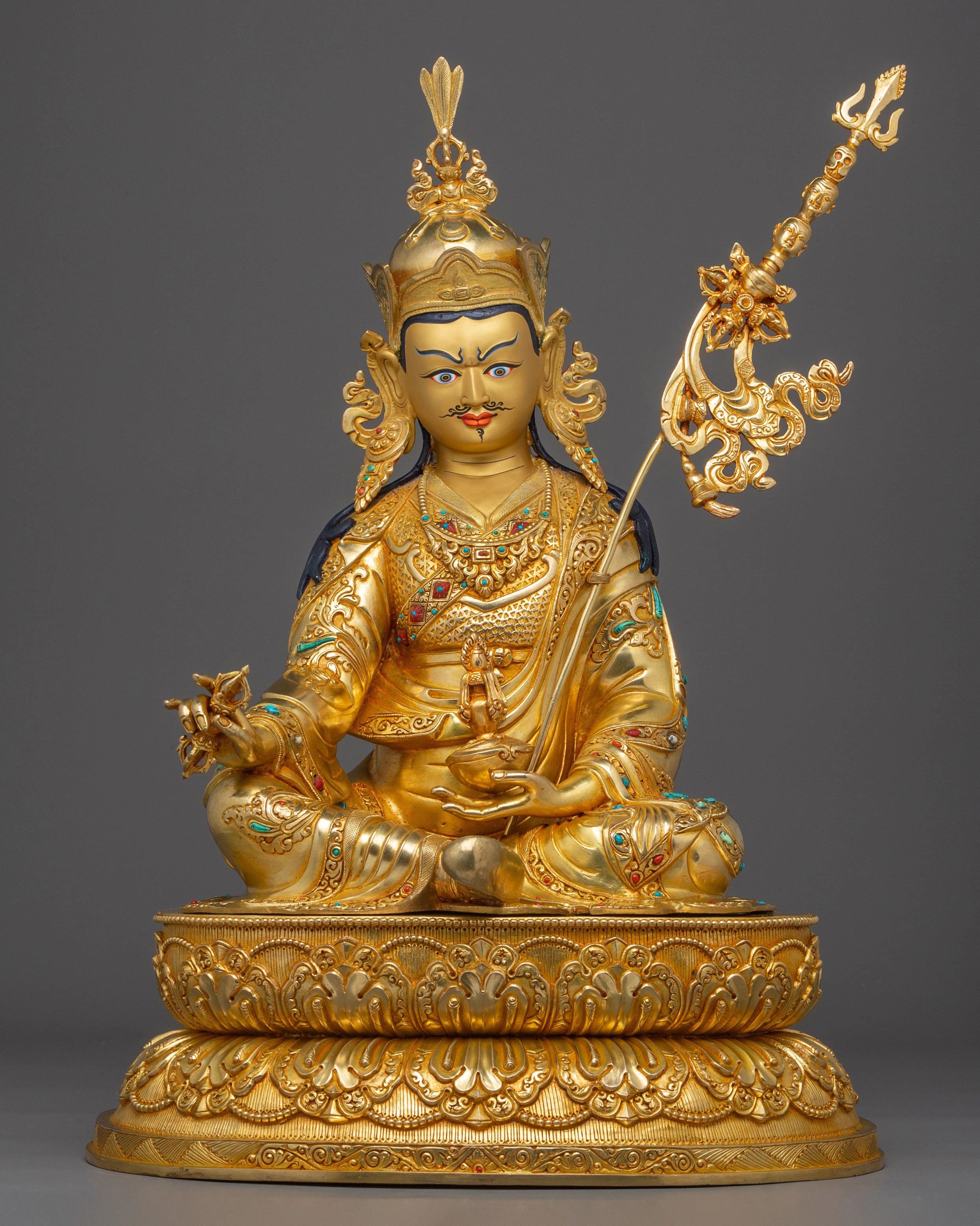 Guru Rinpoche Statue, Enlightened Vajra Holder