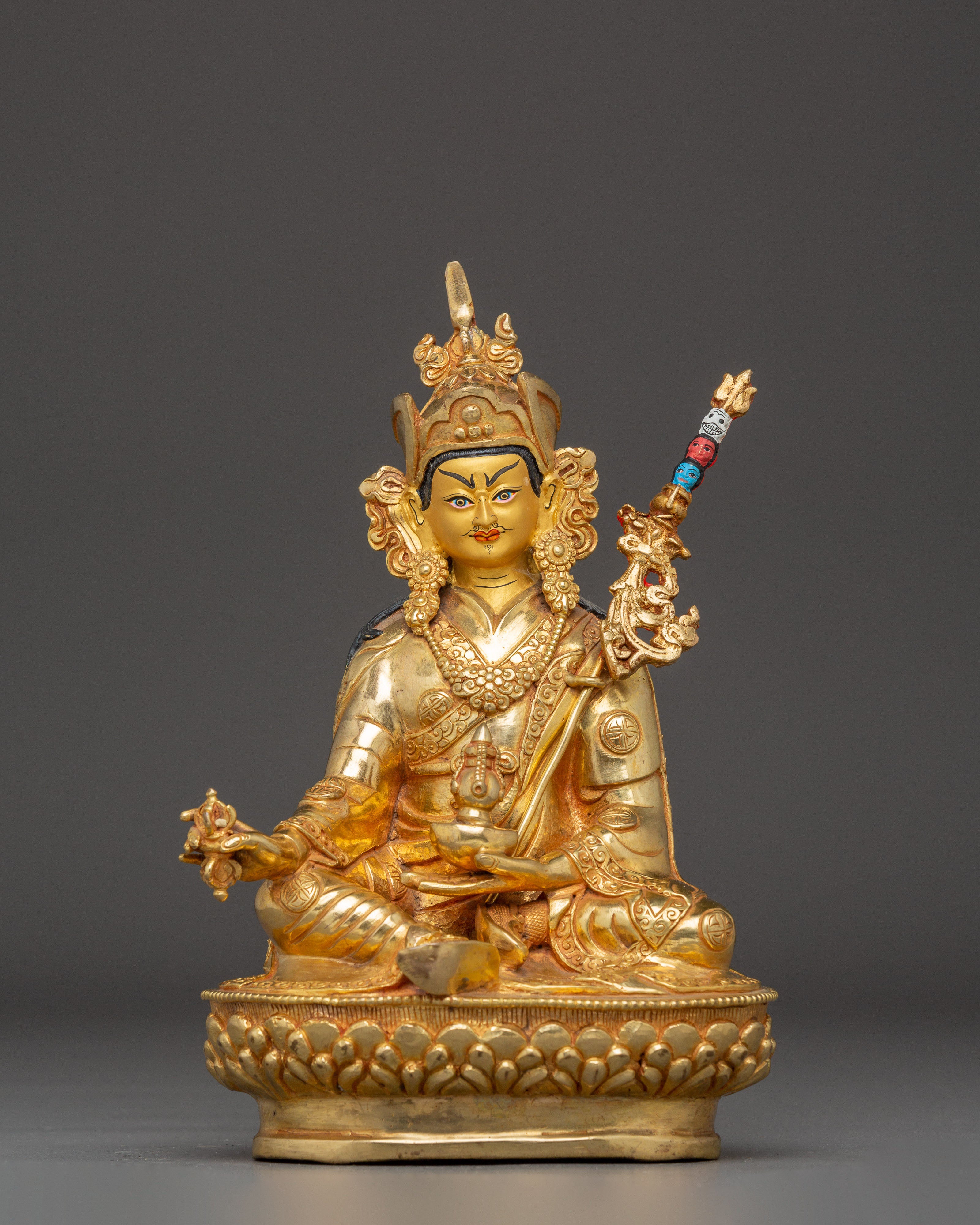 Guru Rinpoche Figurine, Enlightened Vajra Holder