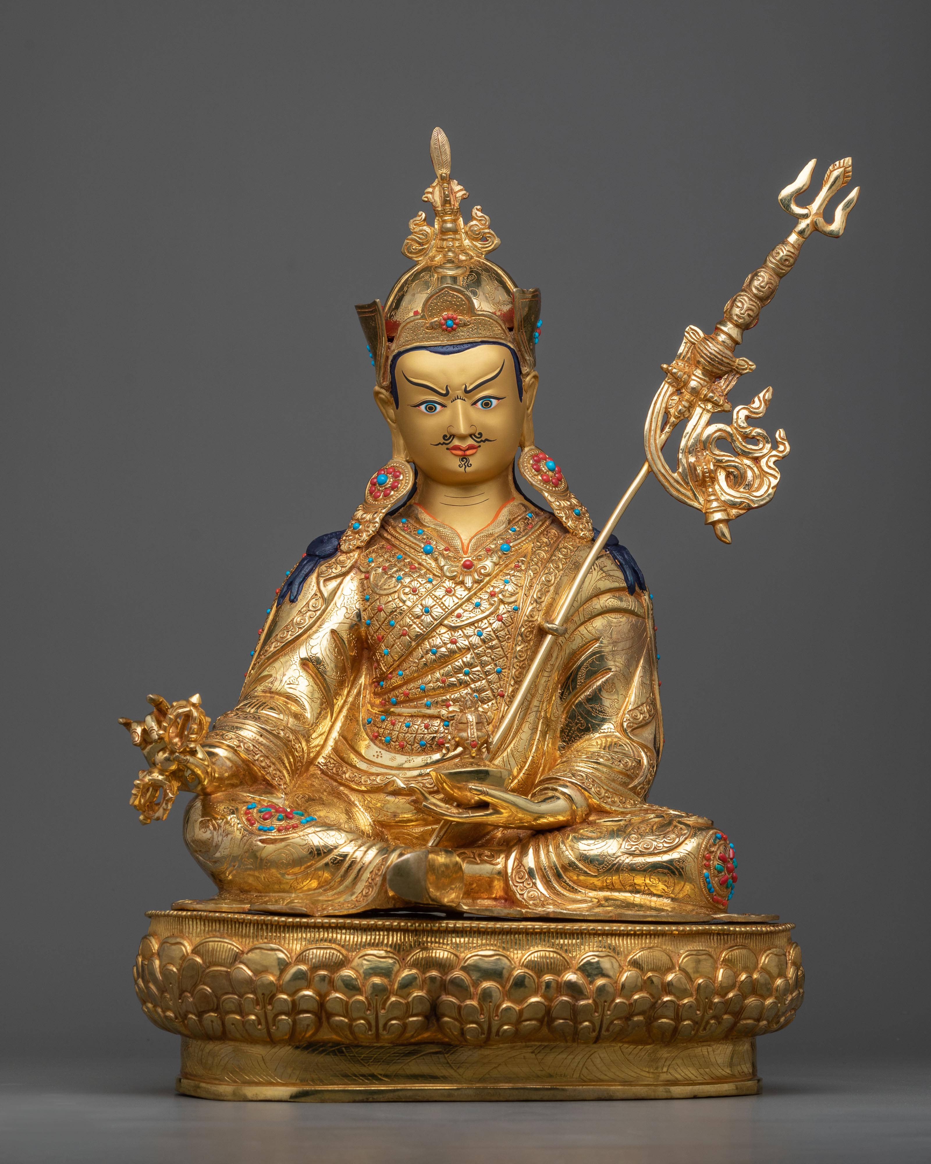 statue for mantra of guru rinpoche