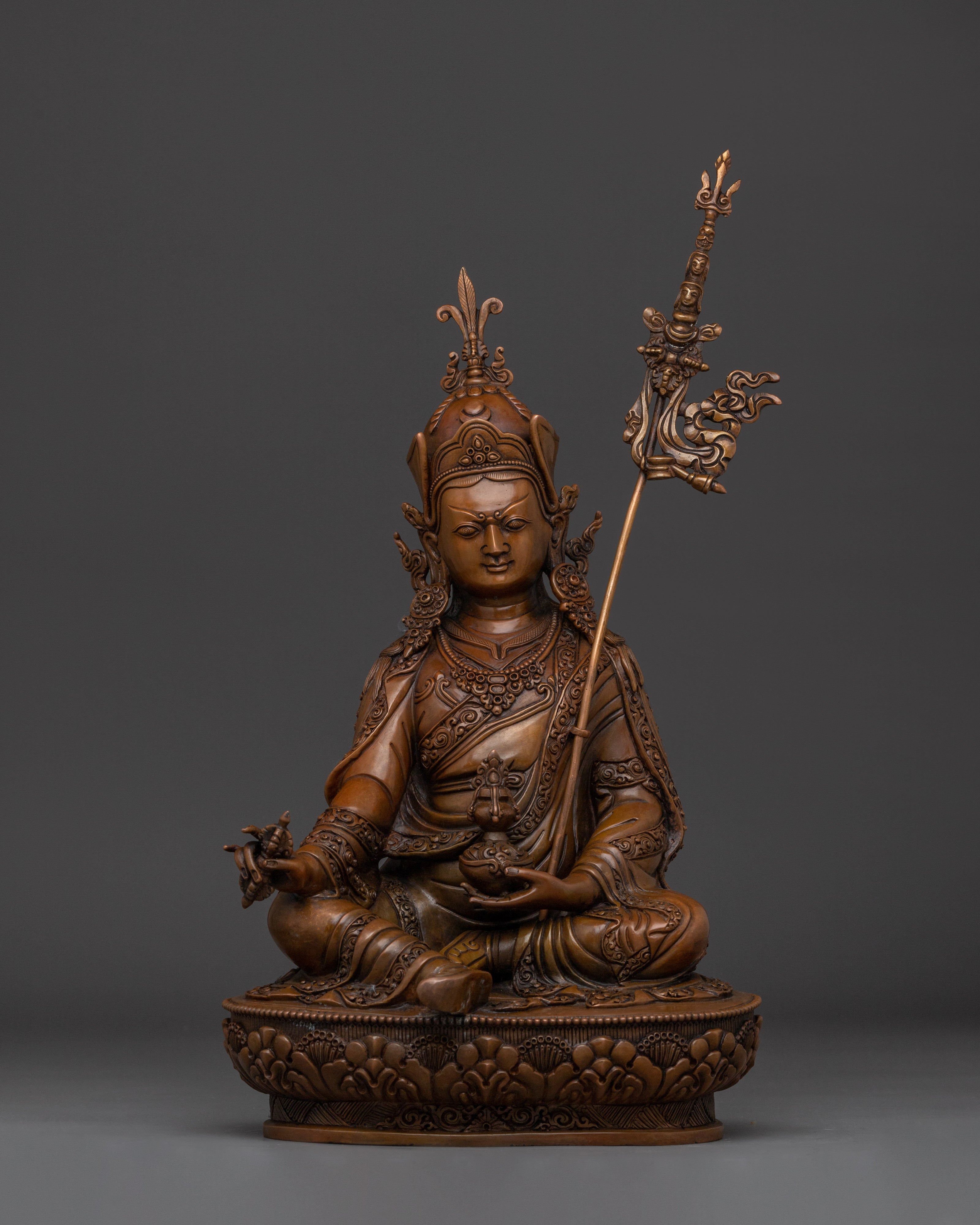oxidized-padmasambhava-statue