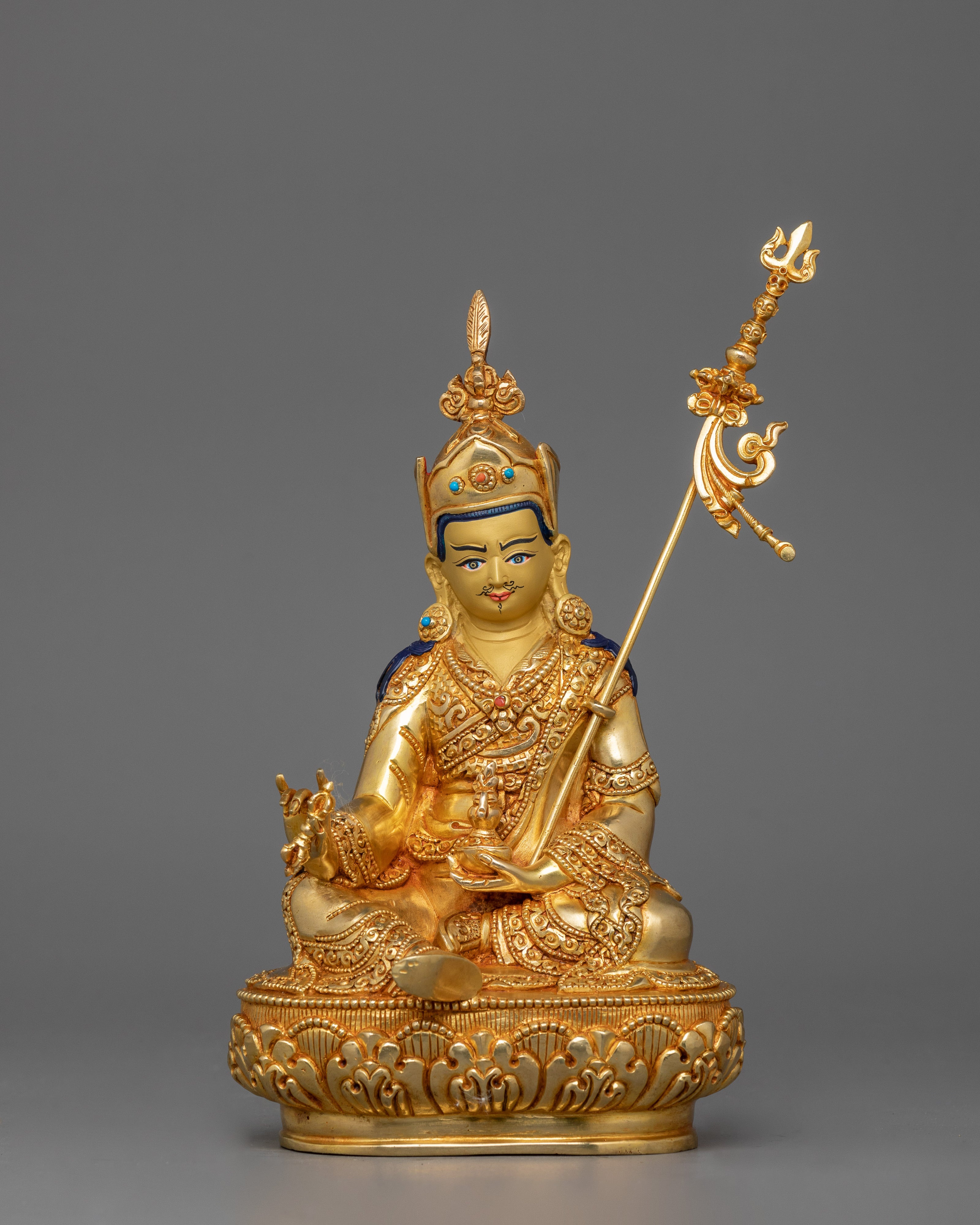 Himalayan Guru Rinpoche Tantric Master Statue