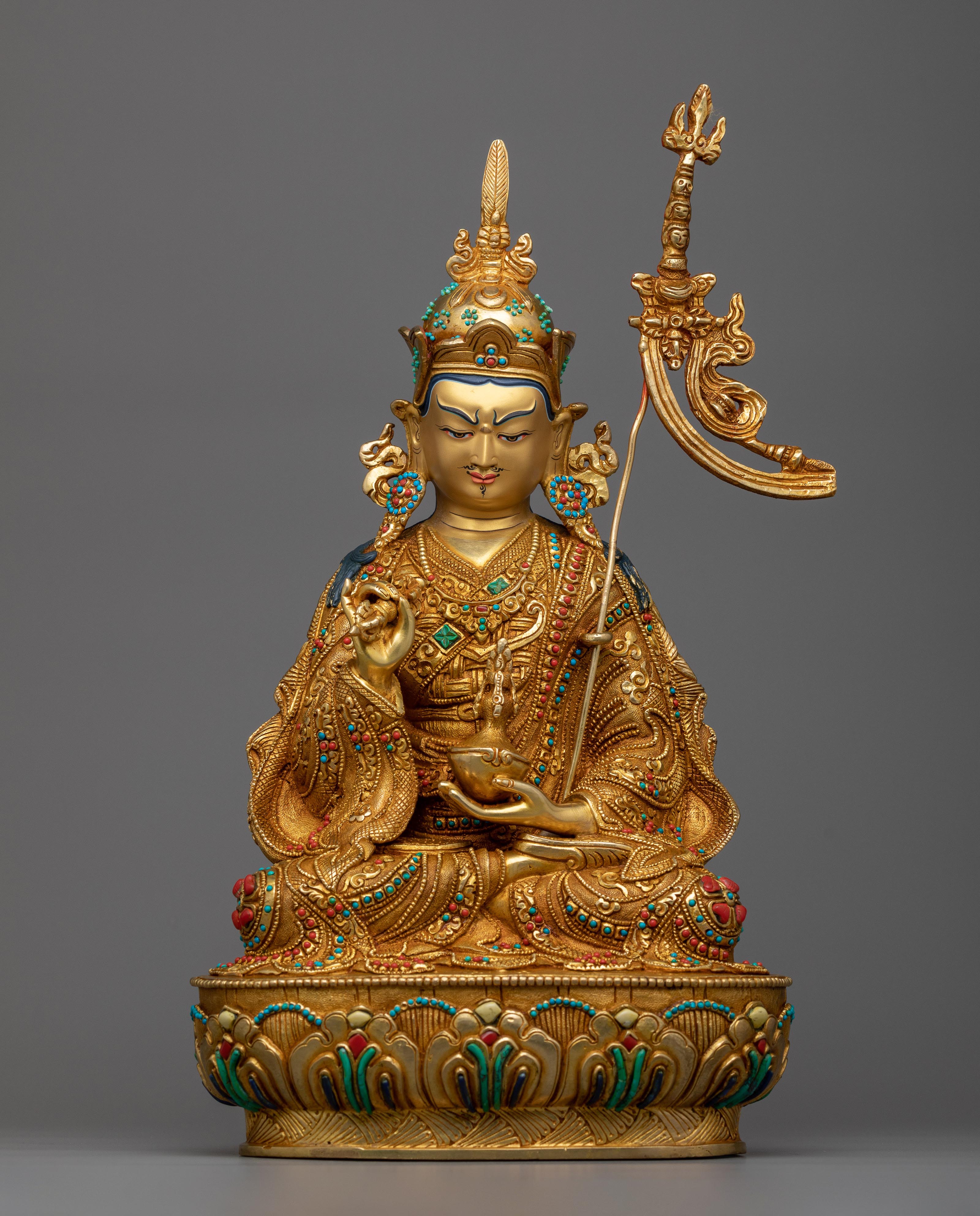 39cm Guru Rinpoche Statue