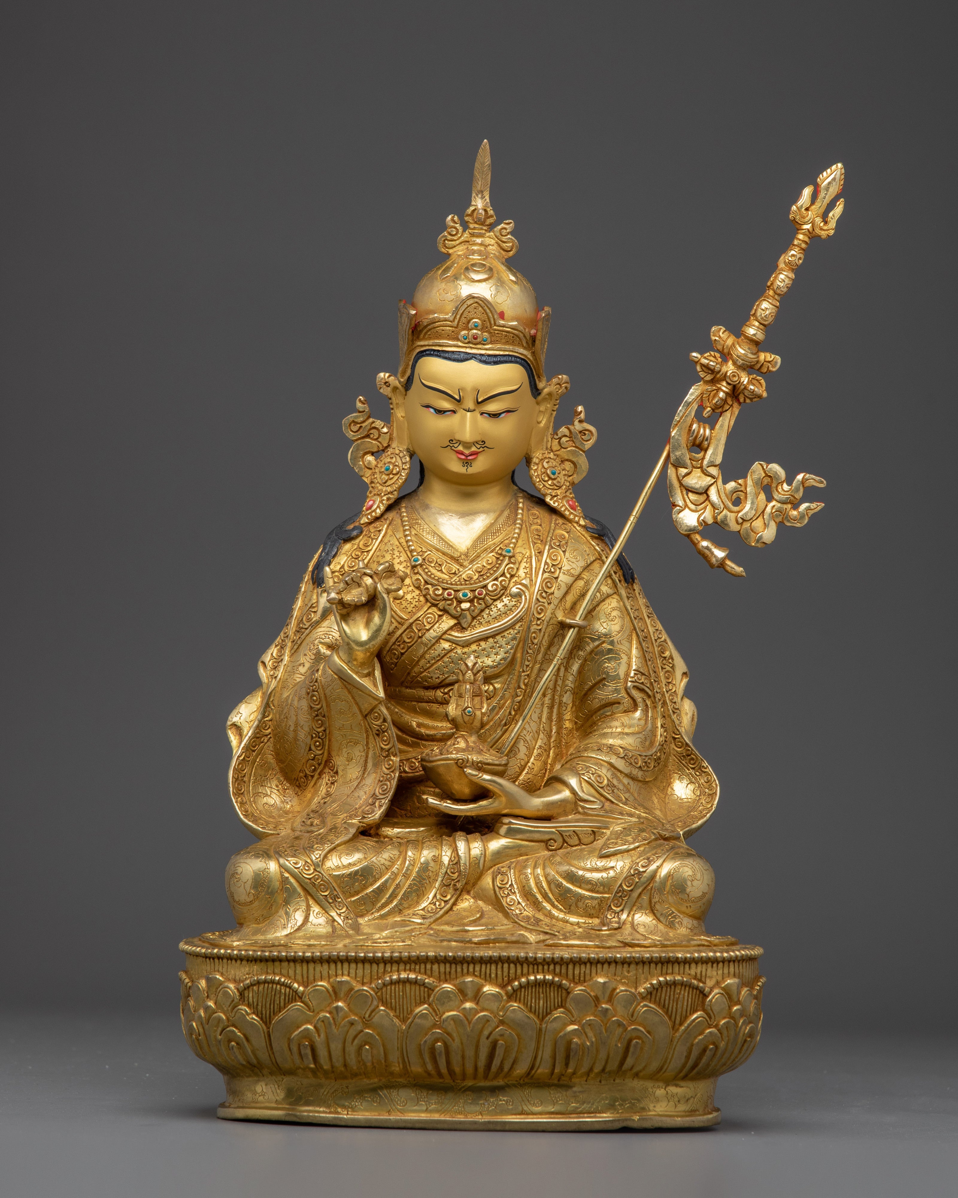 Golden Guru Tsokye Dorje Sculpture
