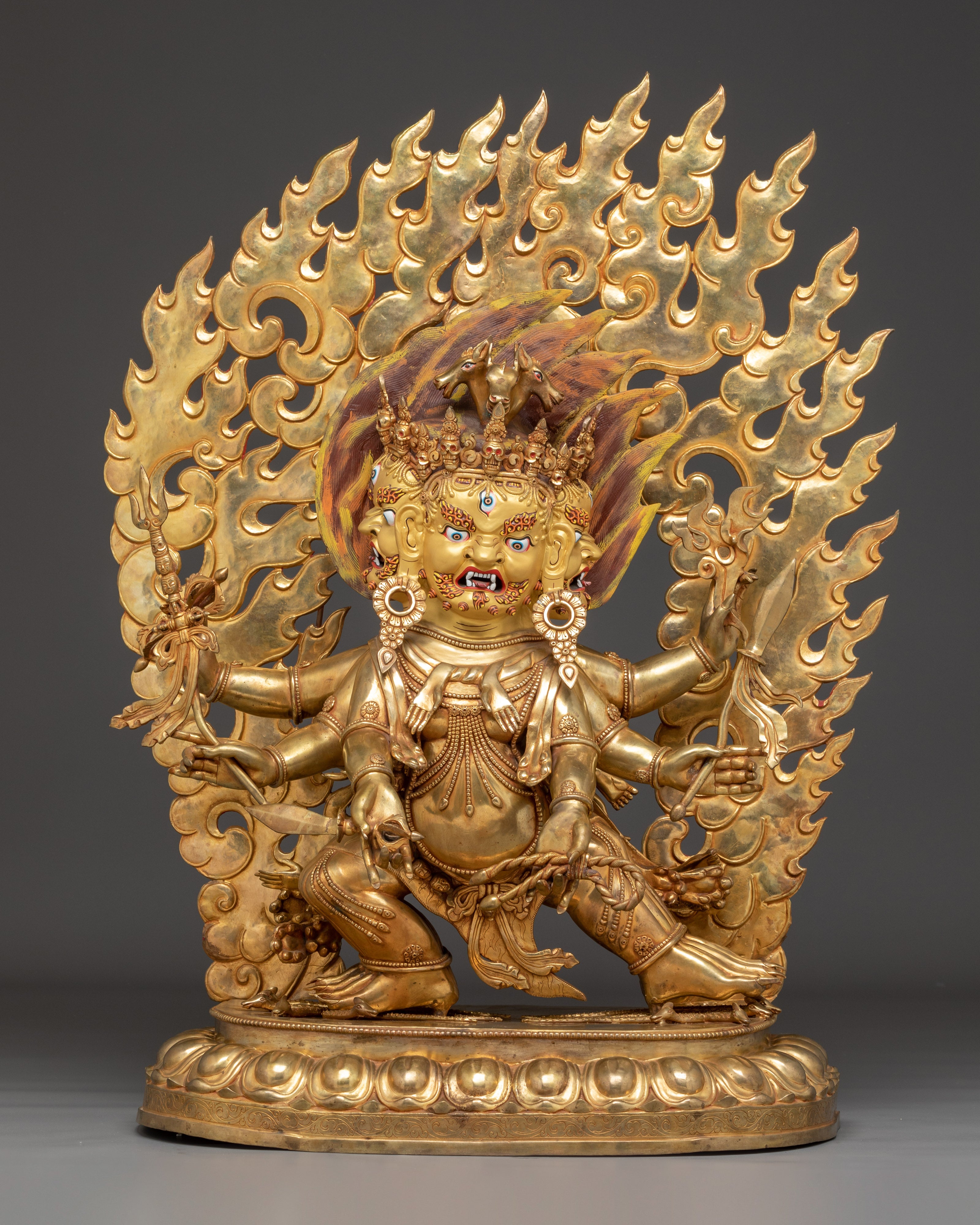 Hayagriva Statue: Tibetan Buddhist Protector Deity