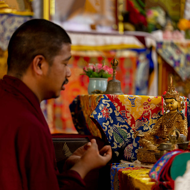 Auspicious Mantra Filling and Consecration for Sacred Statues