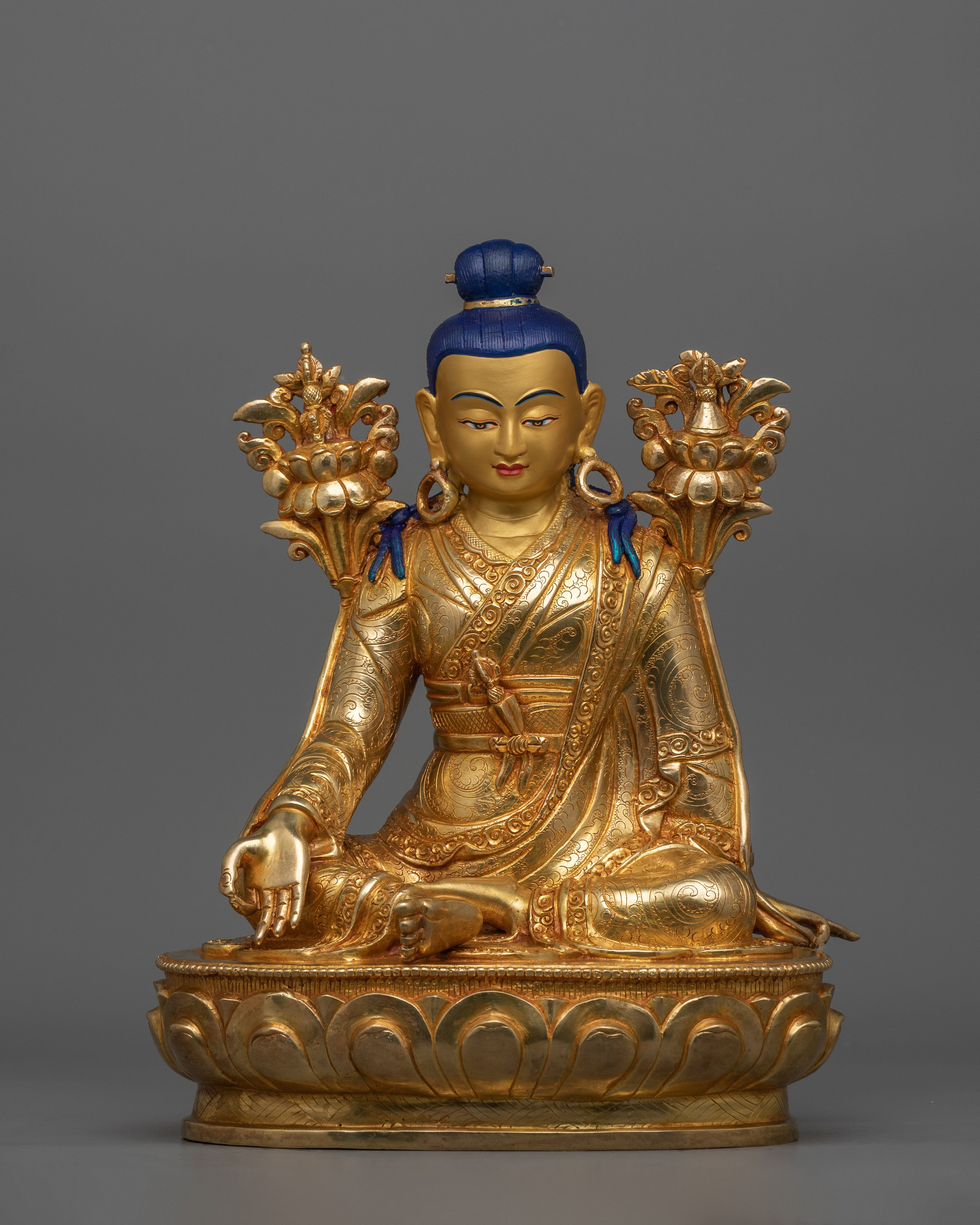Handcrafted Jigme Lingpa Statue | Holder of the Wisdom Treasure