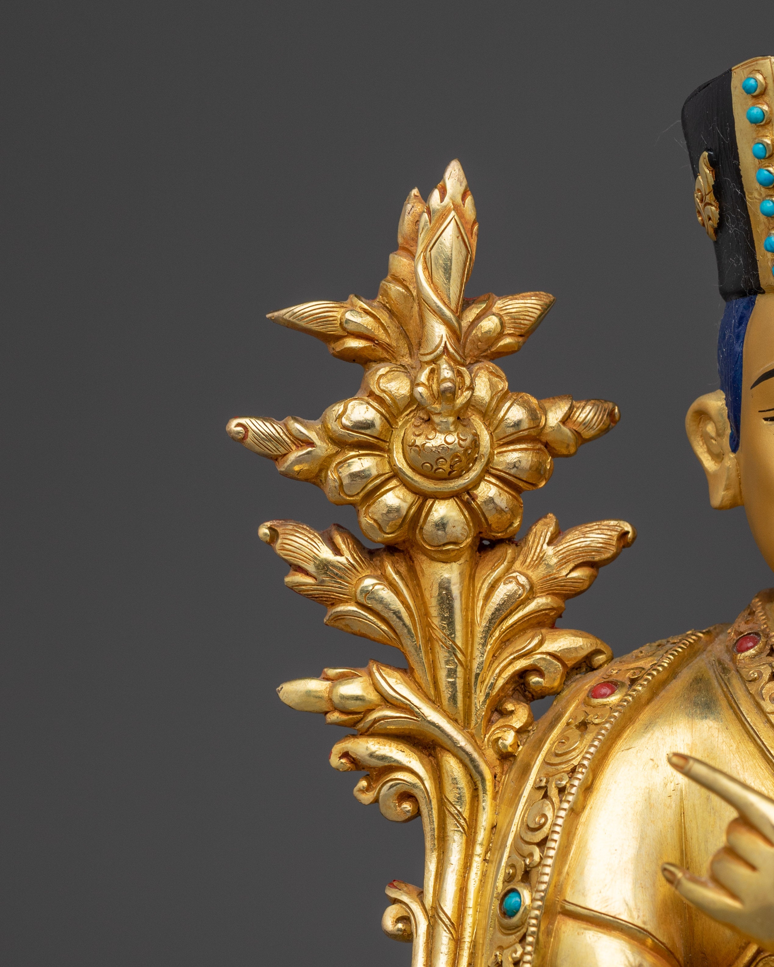Golden Karmapa Handmade Statue | Spiritual Heads of the Karma Kagyu School