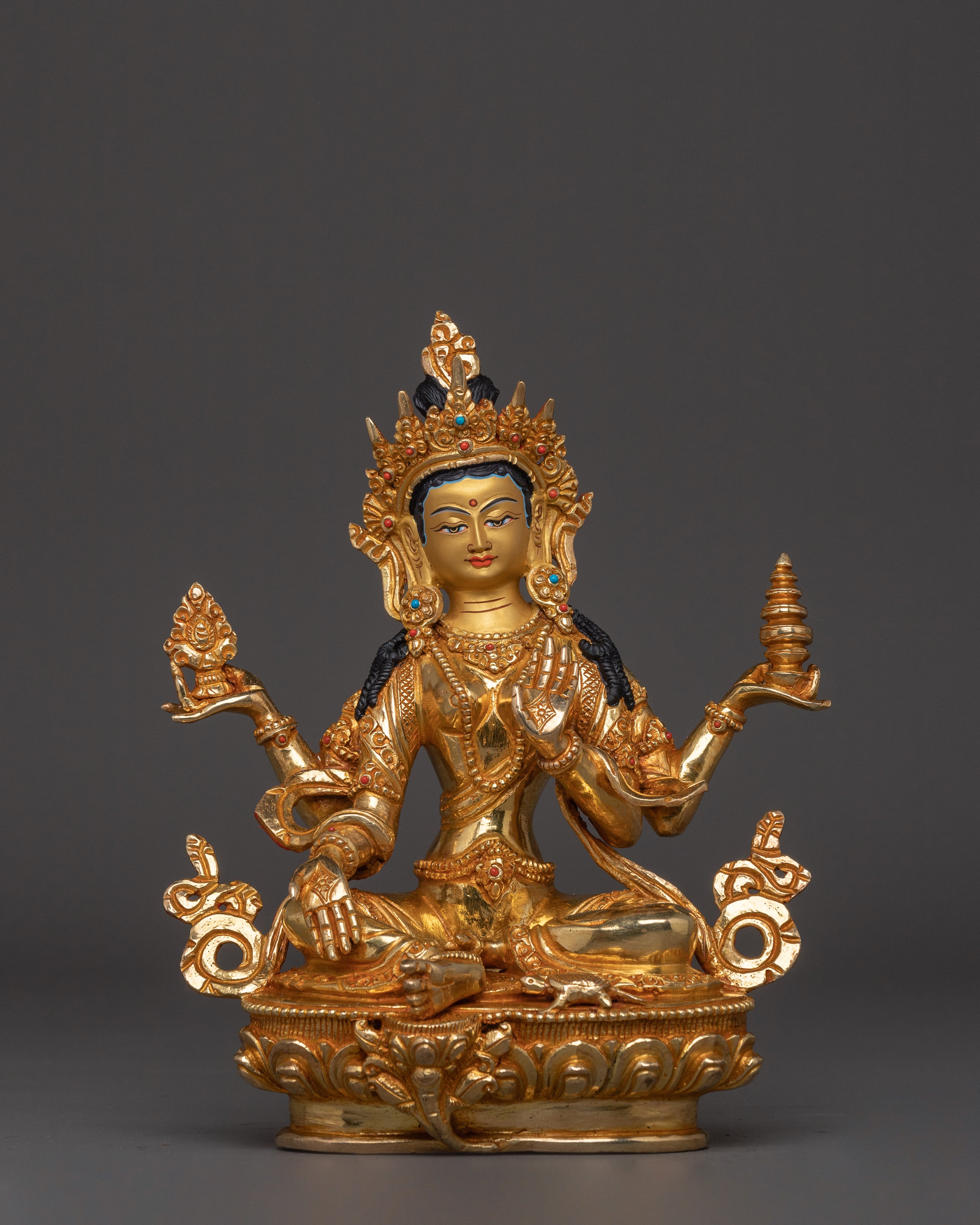 hindu-goddess-laxmi-statue