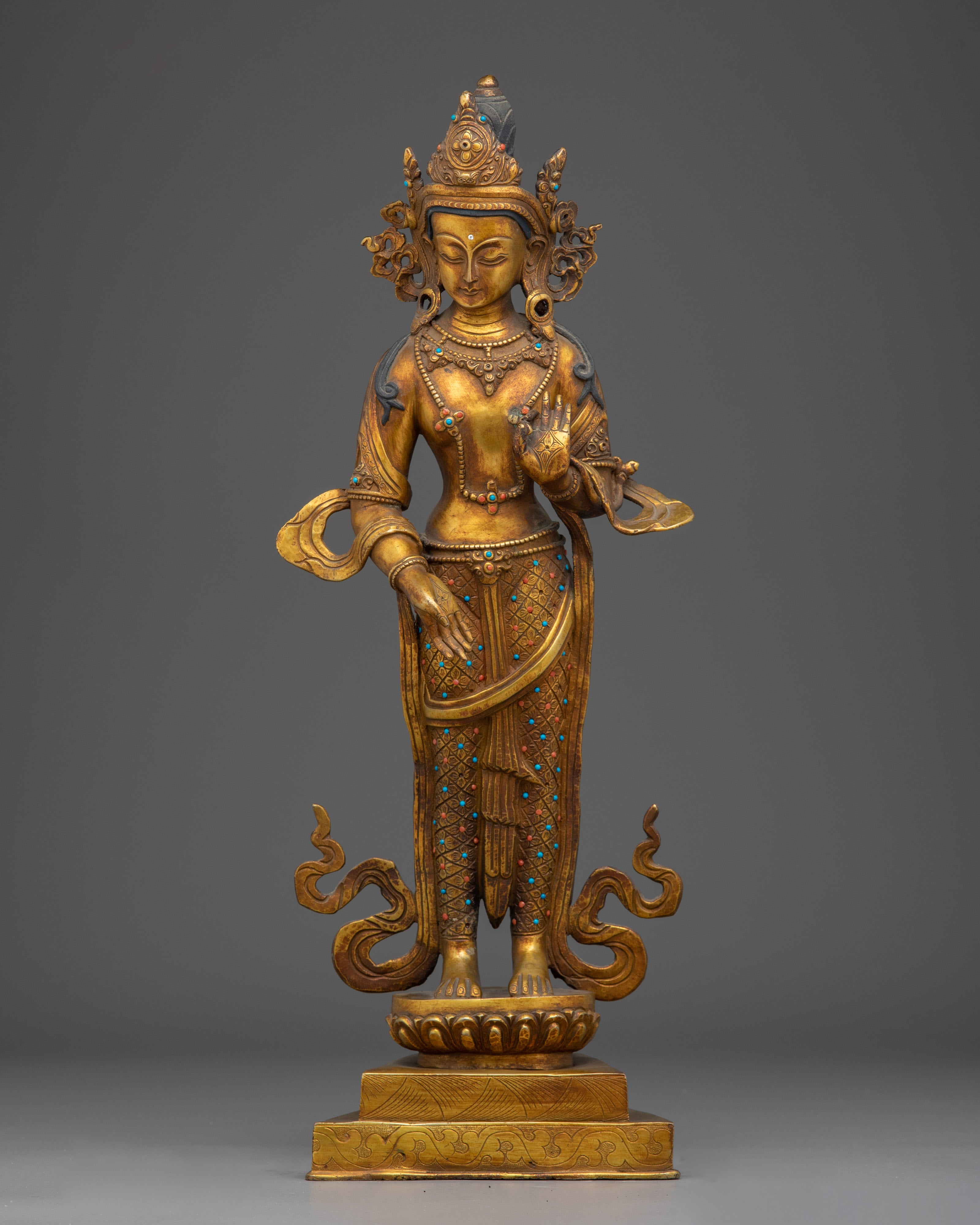 Lokeshwor Statue with Antique Finish