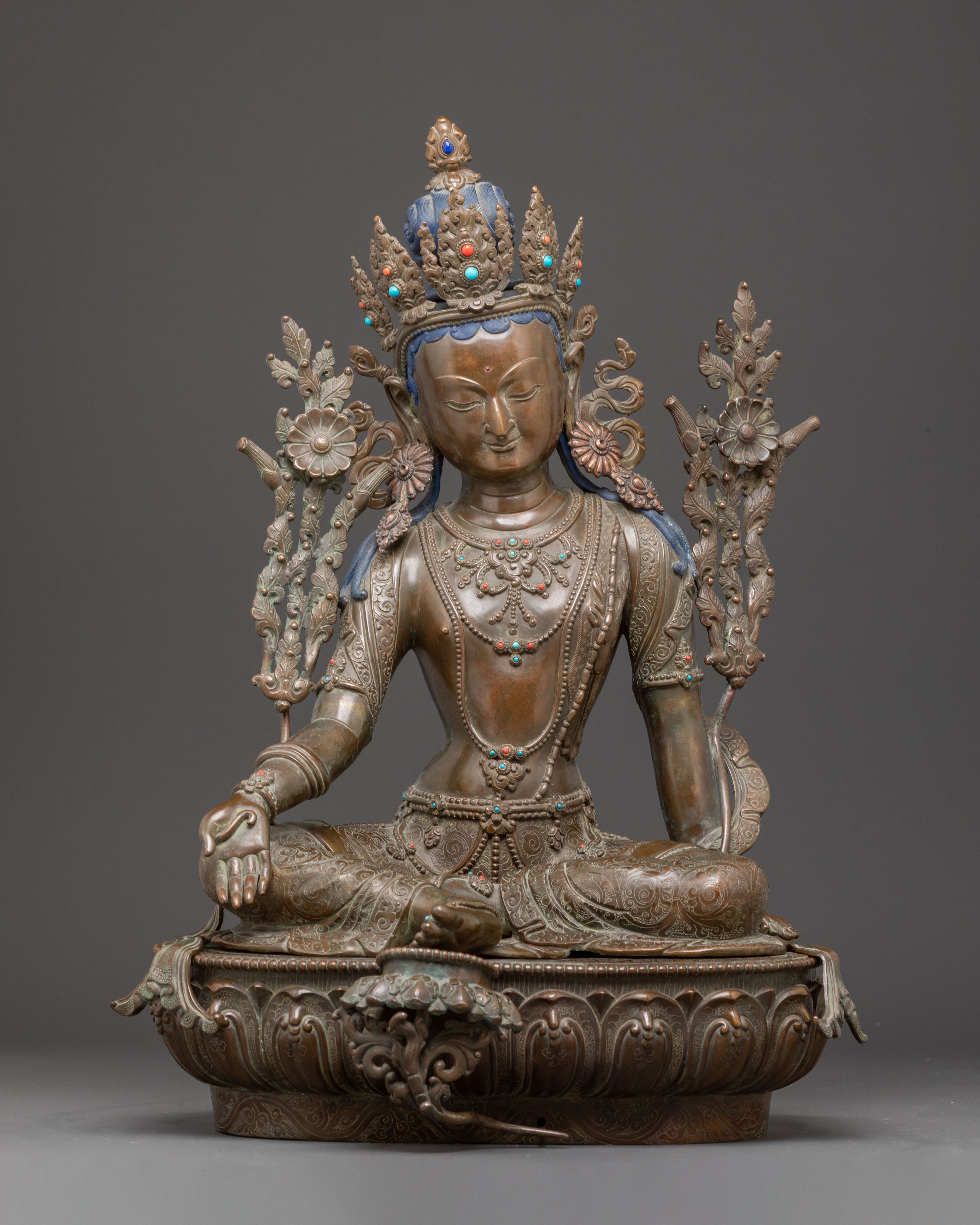 Statue of Lokeshwor: The Compassionate Bodhisattva
