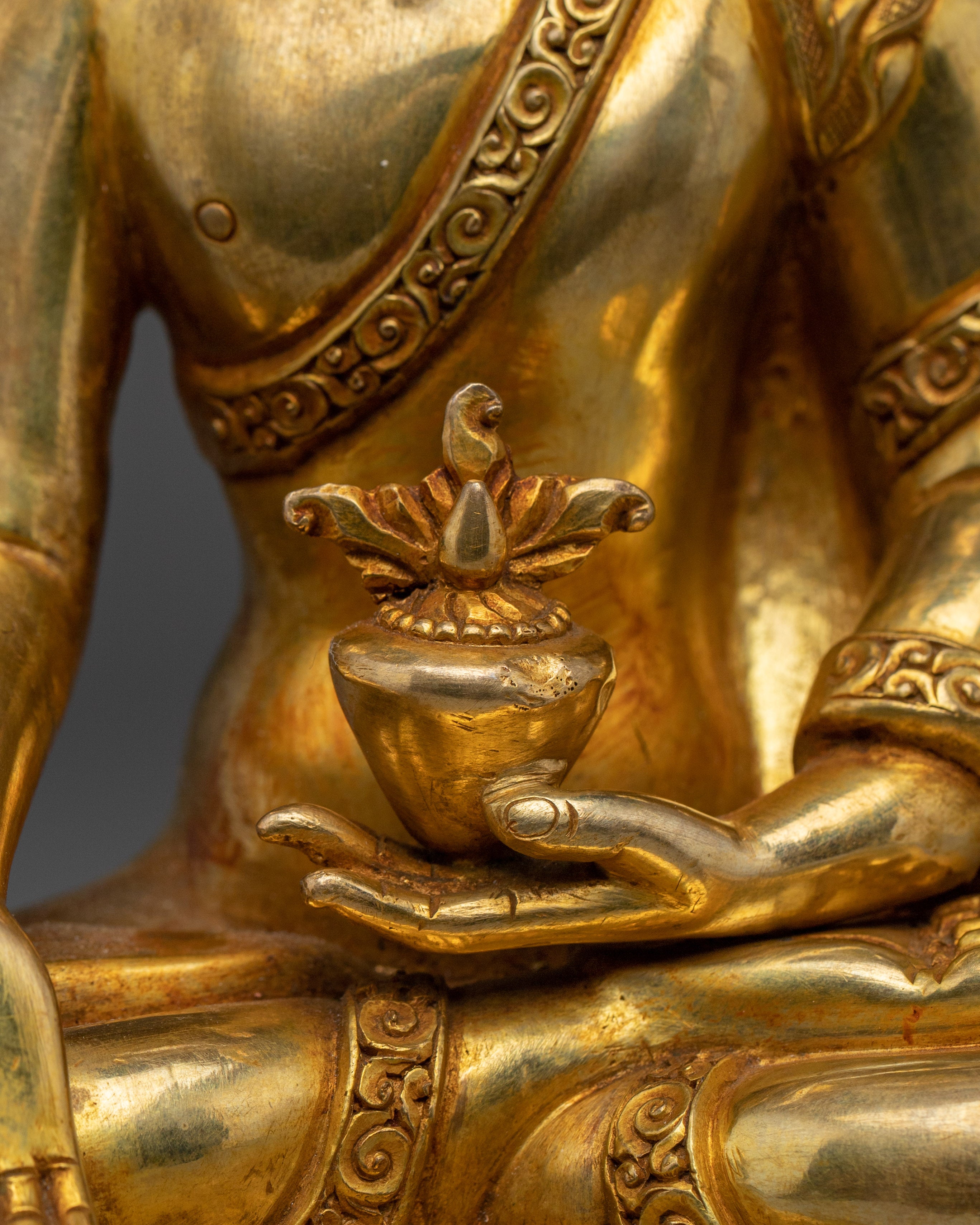 Spiritual Healing Artwork of Medicine Buddha | Healer of the Mind