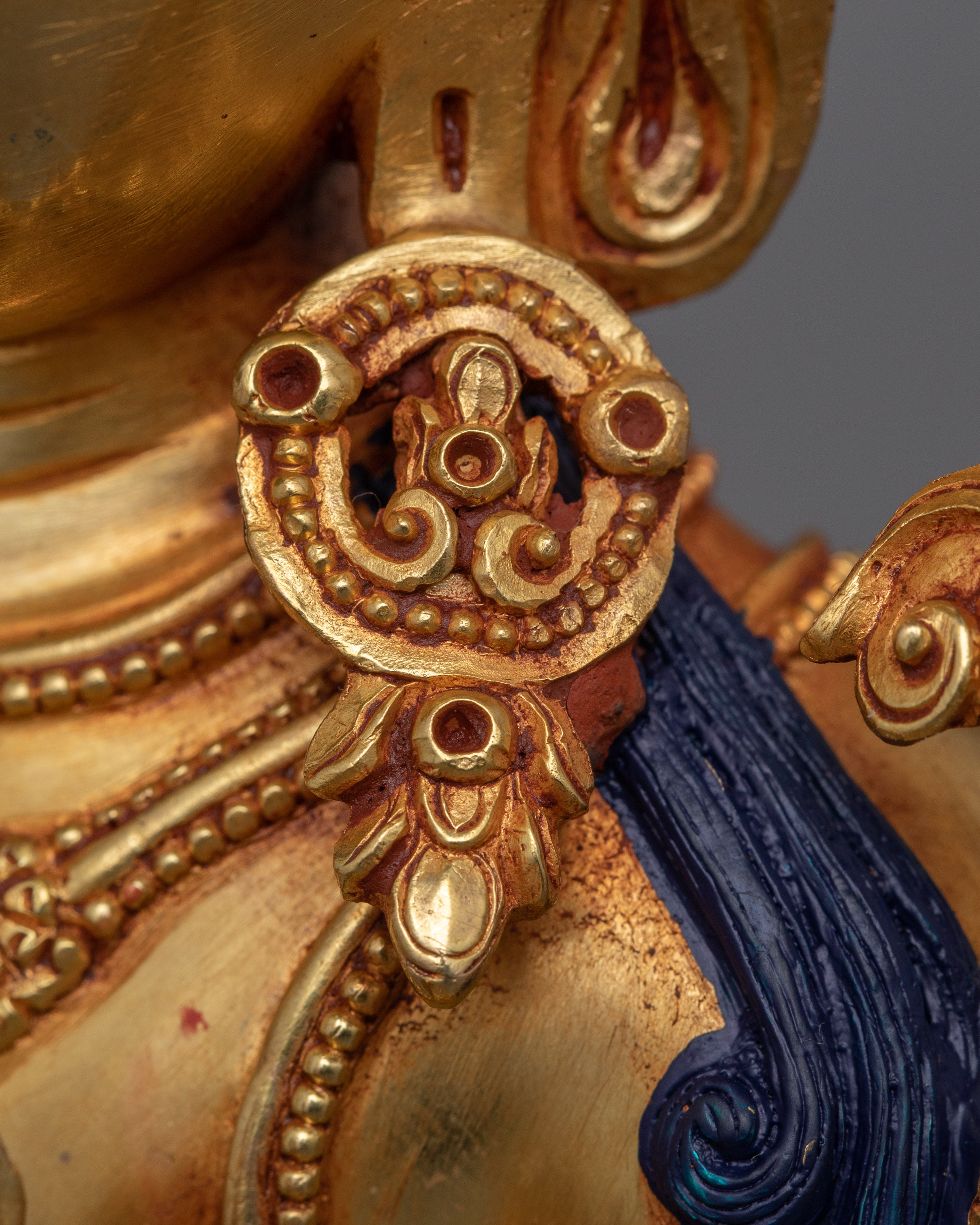 Himalayan Bodhisattva Deity Maha Manjushri Statue | Symbol of Wisdom and Knowledge