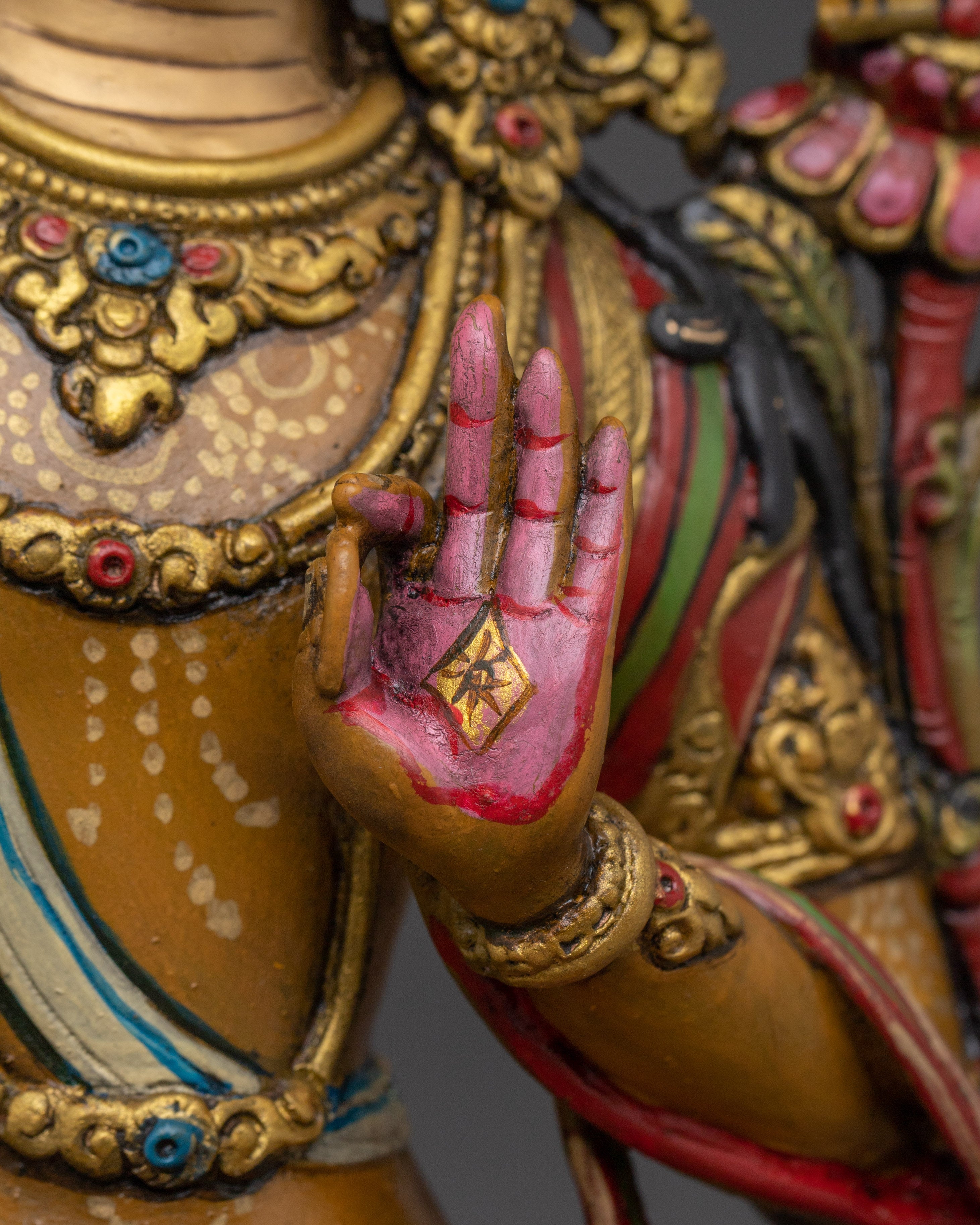 Decorative Manjushri Statue | Wisdom Bodhisattva Manjughosa