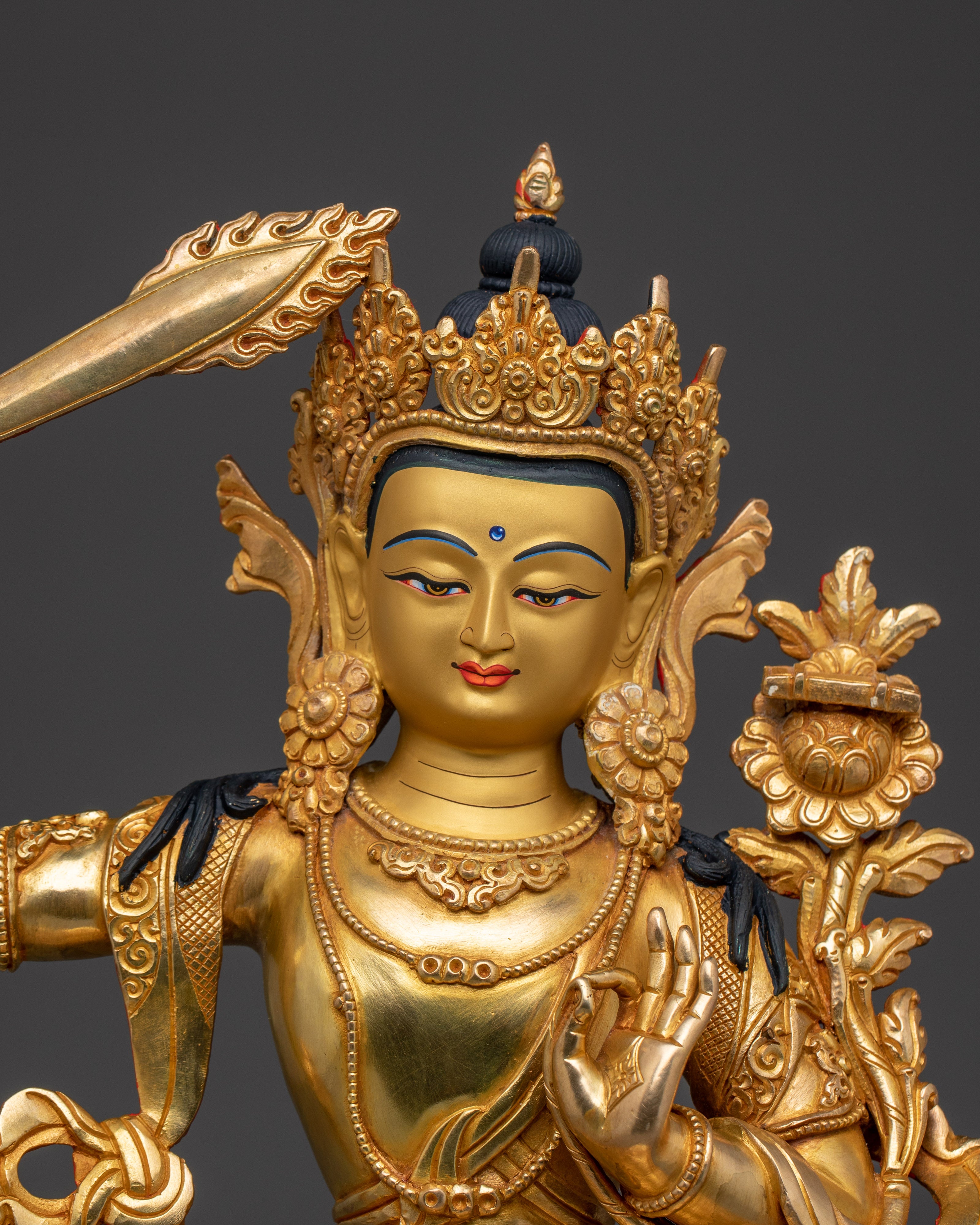 Enlightenment Deity Manjushri | Bodhisattva of Transcendent Wisdom