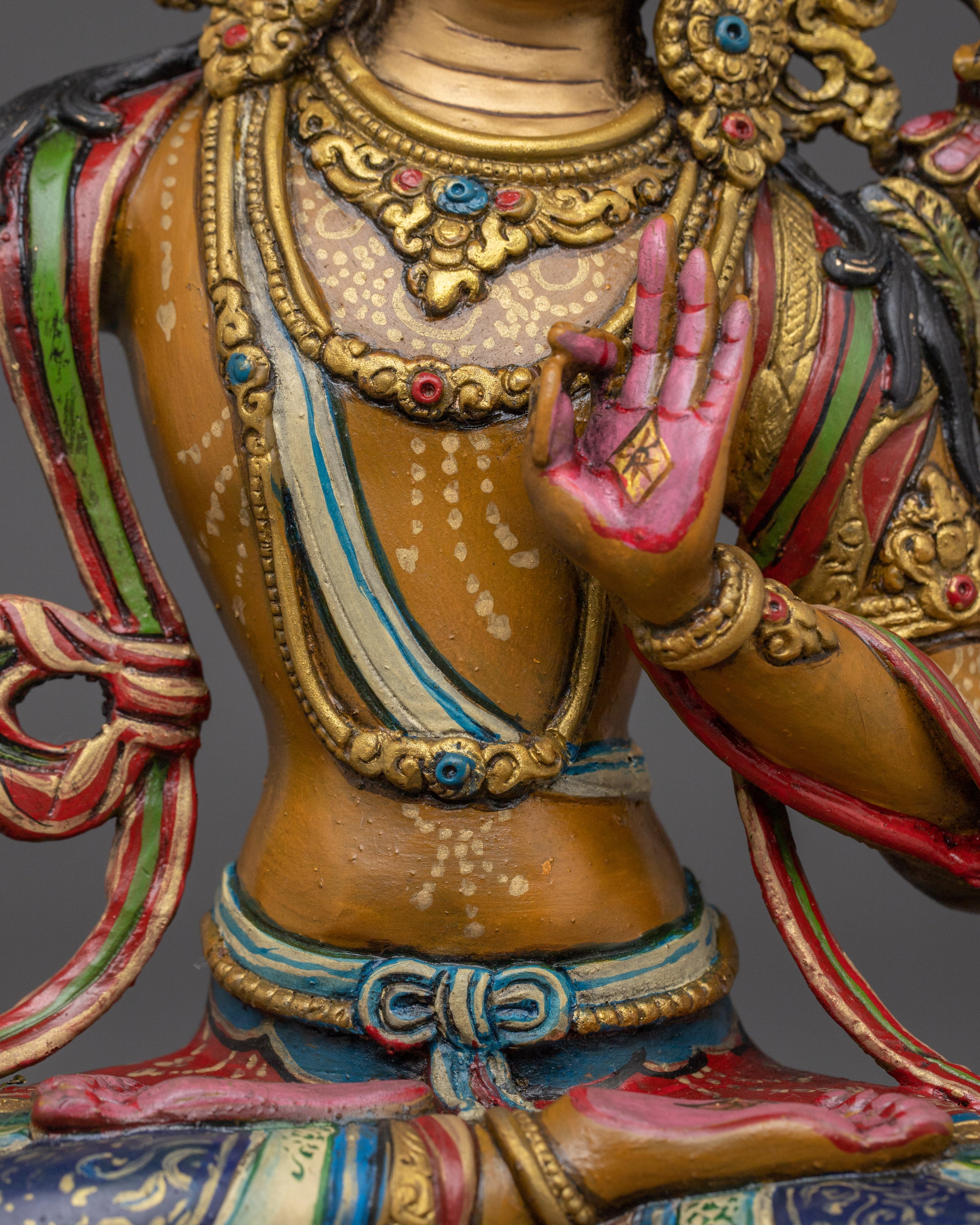 Decorative Manjushri Statue | Wisdom Bodhisattva Manjughosa