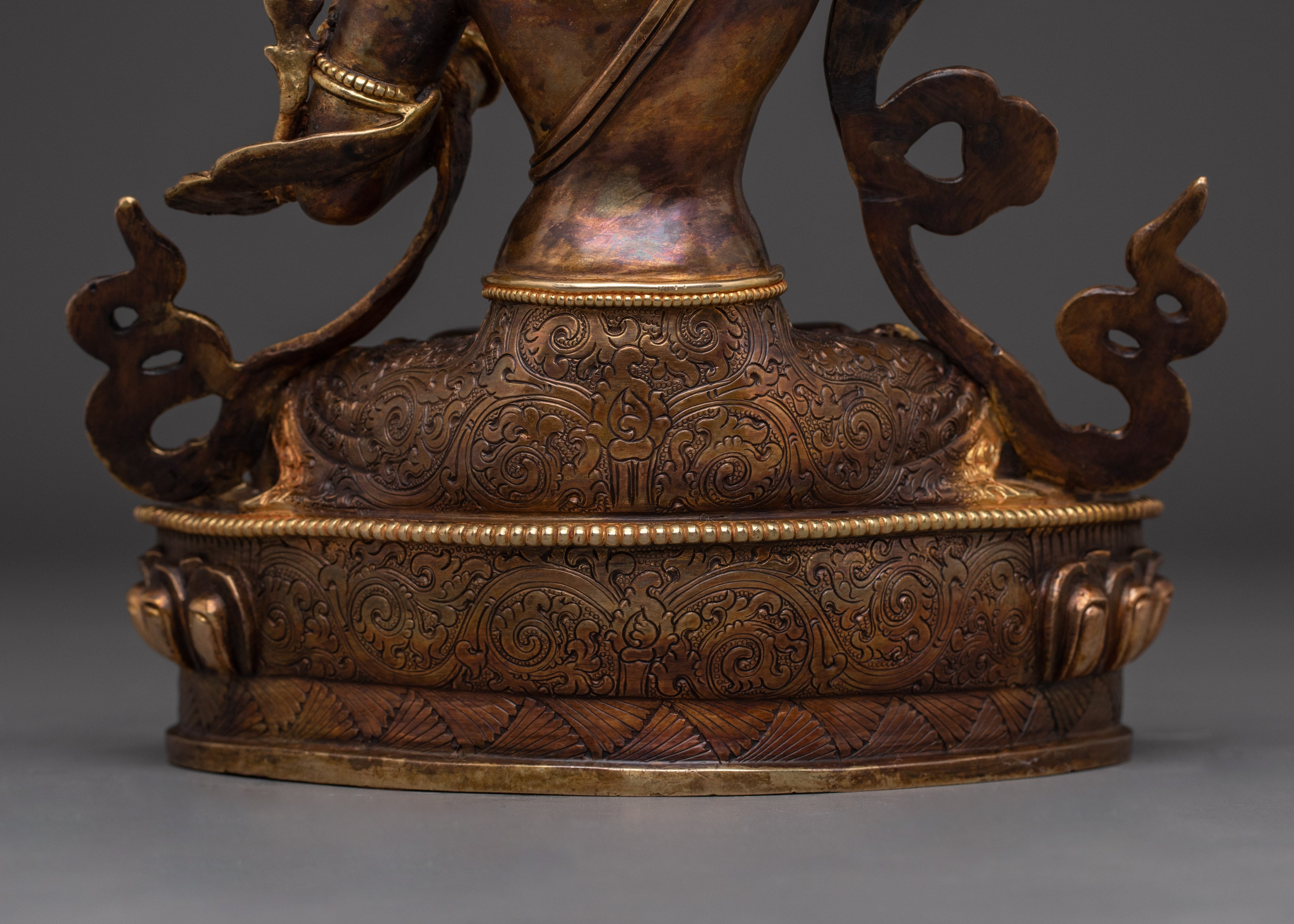 Tibetan Buddhist Icon Manjushri | Bodhisattva of Transcendent Wisdom