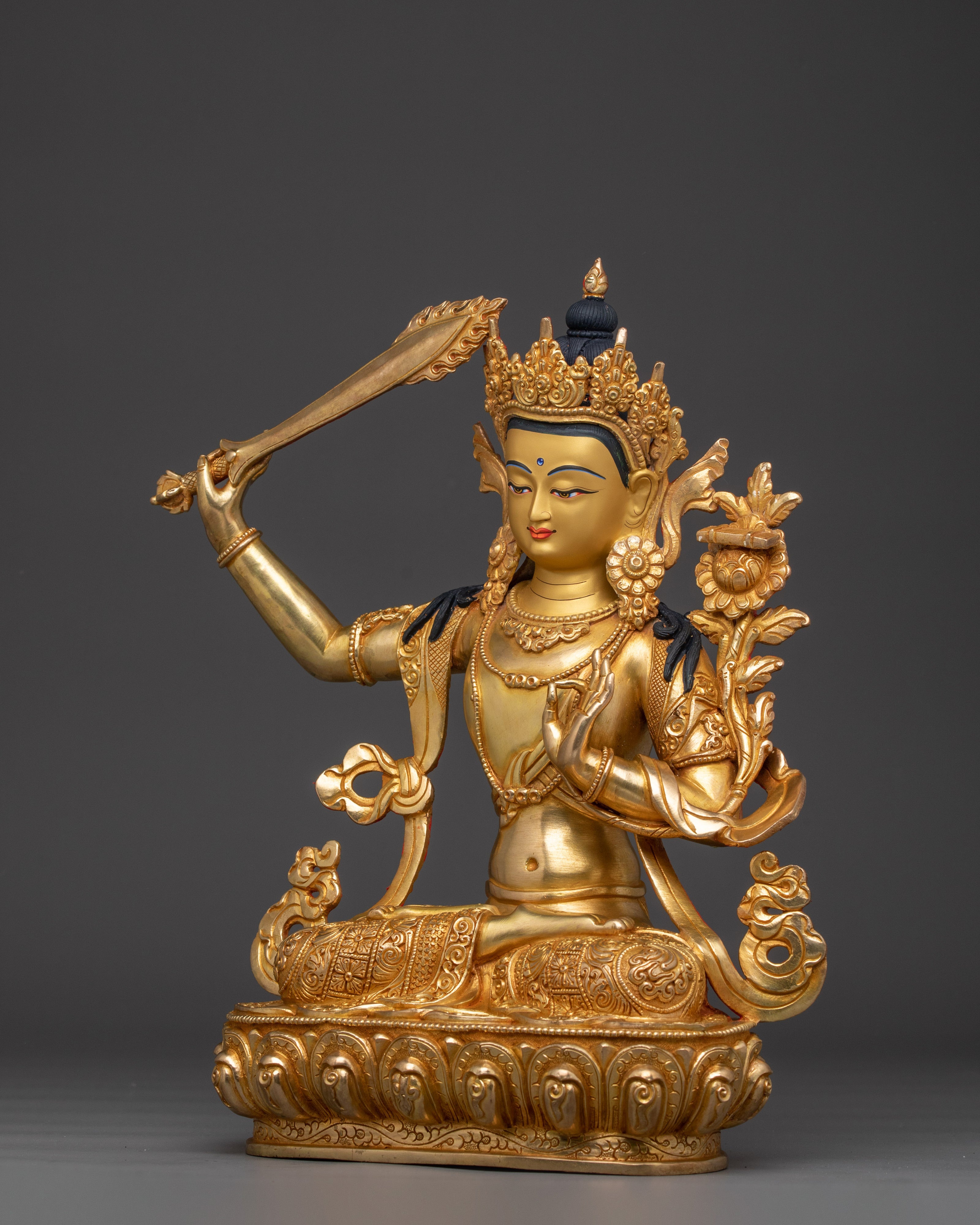 Enlightenment Deity Manjushri | Bodhisattva of Transcendent Wisdom