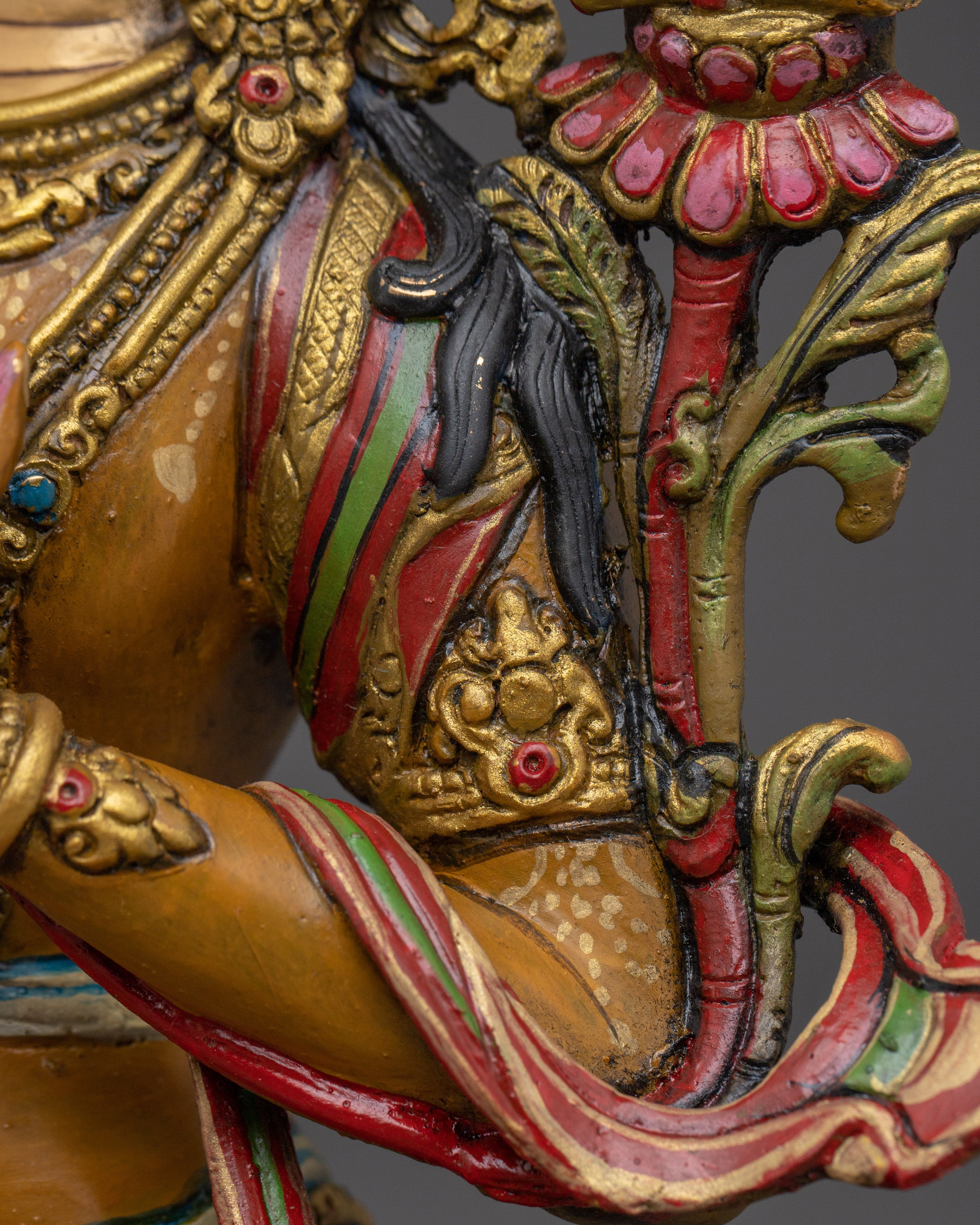 Decorative Manjushri Statue | Wisdom Bodhisattva Manjughosa