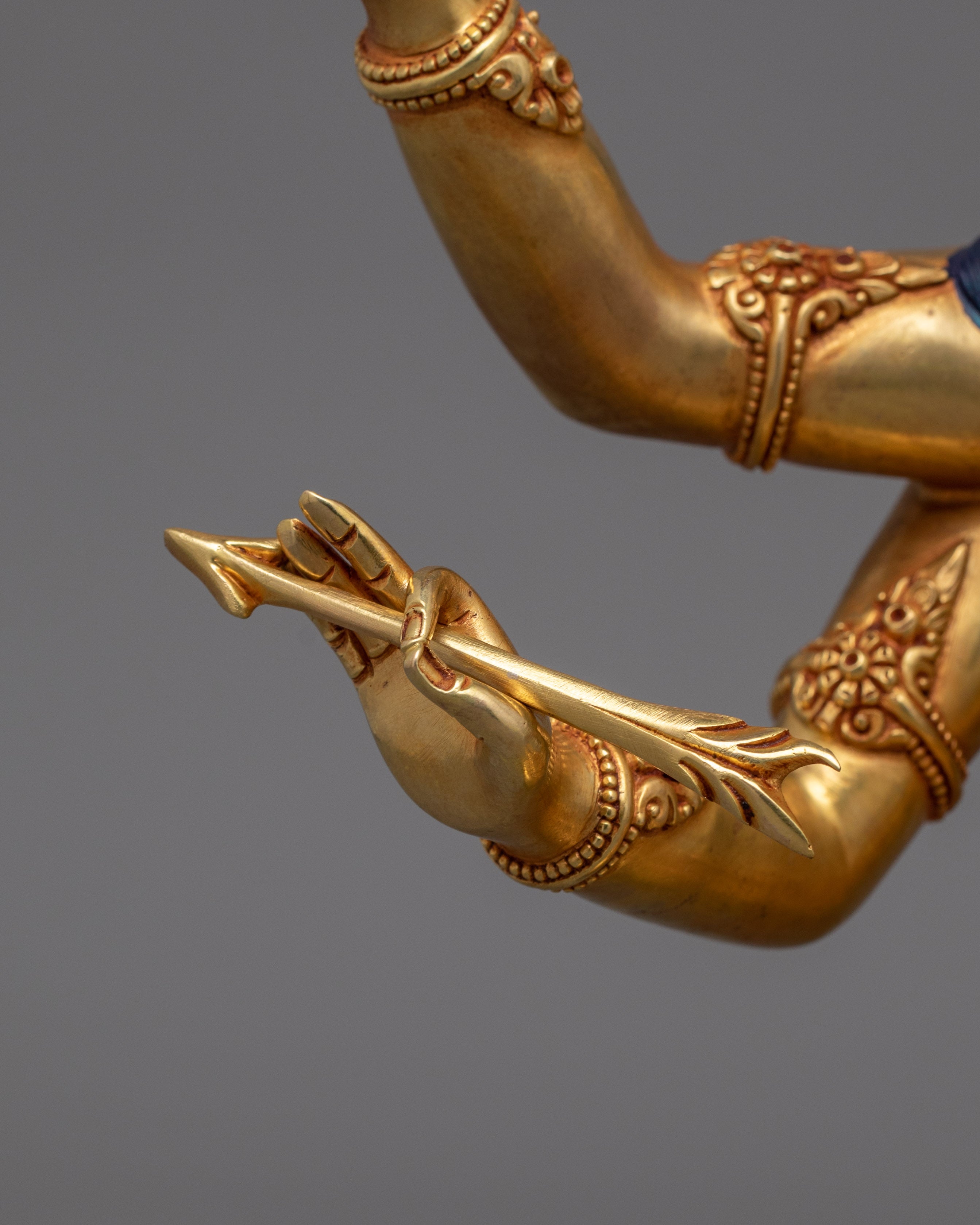 Himalayan Bodhisattva Deity Maha Manjushri Statue | Symbol of Wisdom and Knowledge